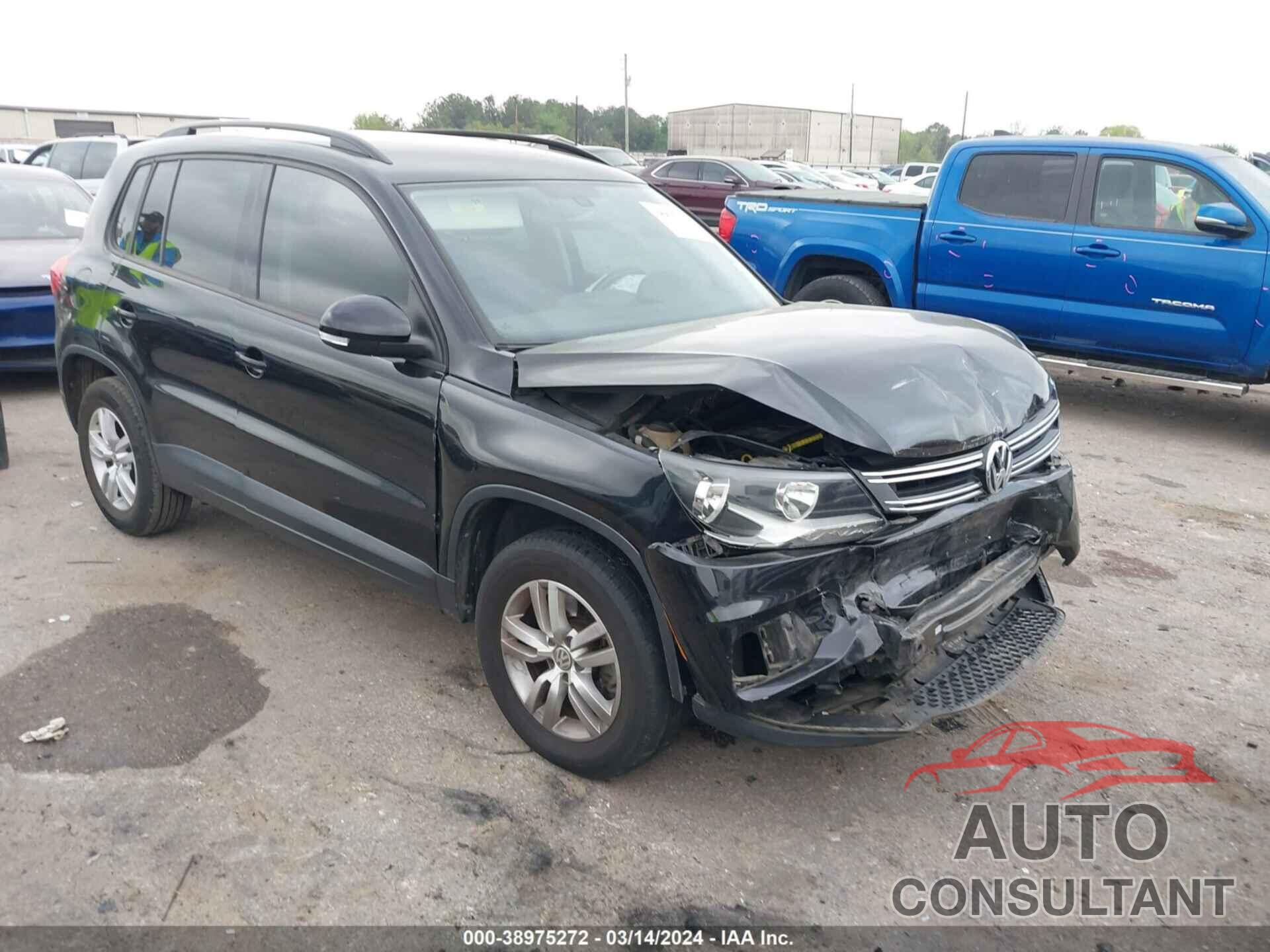 VOLKSWAGEN TIGUAN 2016 - WVGAV7AX2GW602492