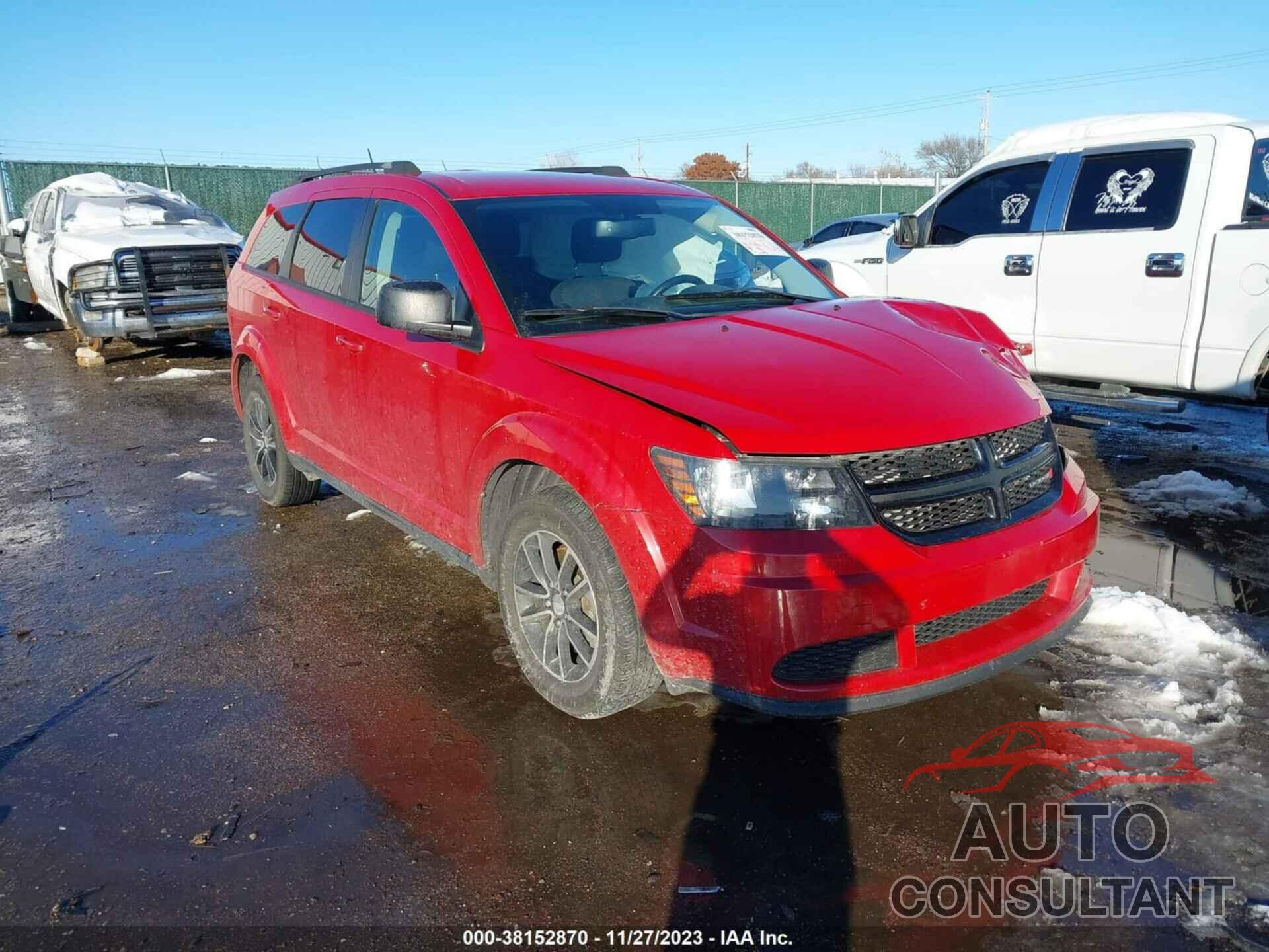 DODGE JOURNEY 2017 - 3C4PDCABXHT584460