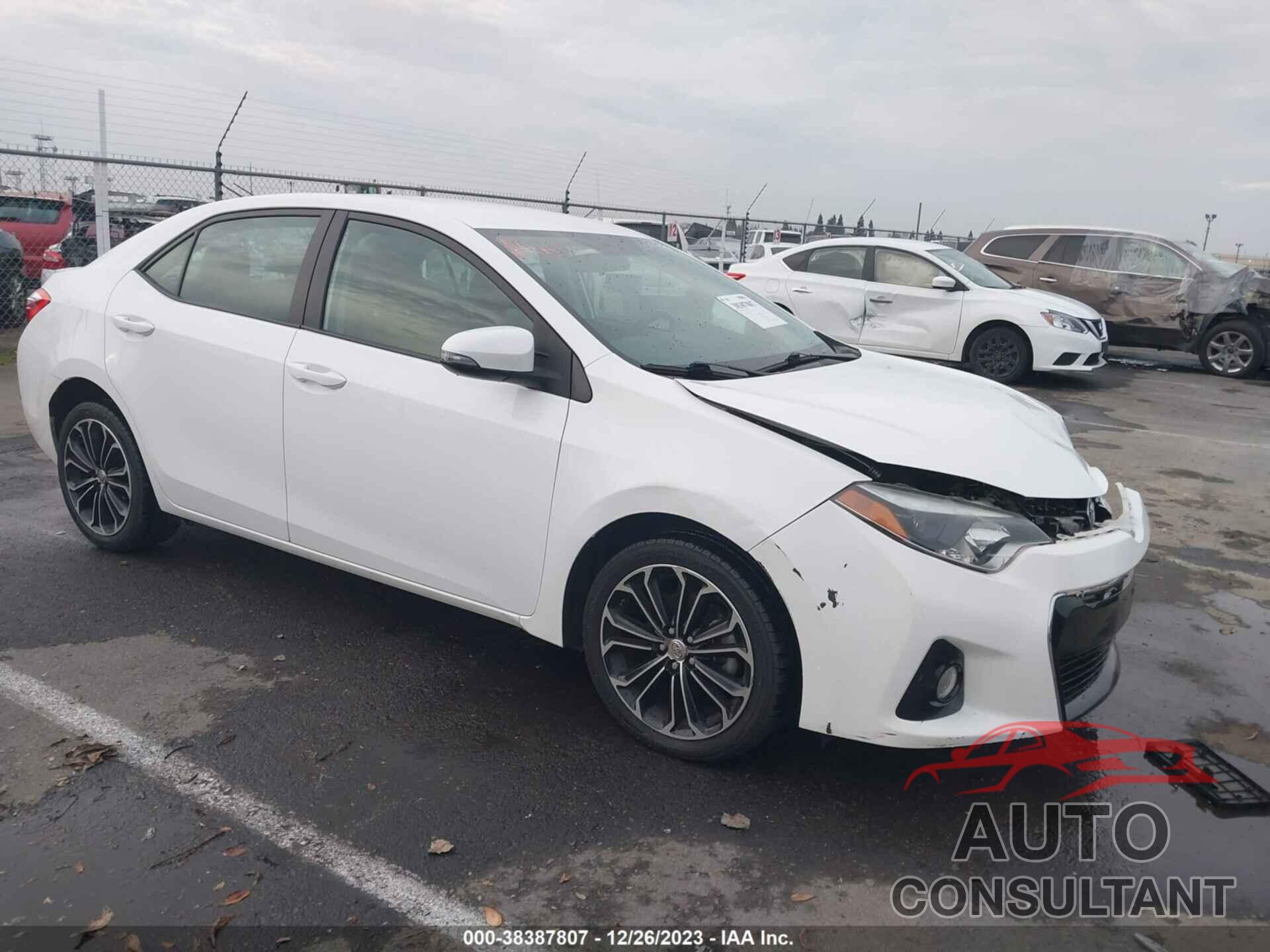 TOYOTA COROLLA 2015 - 2T1BURHE9FC436426
