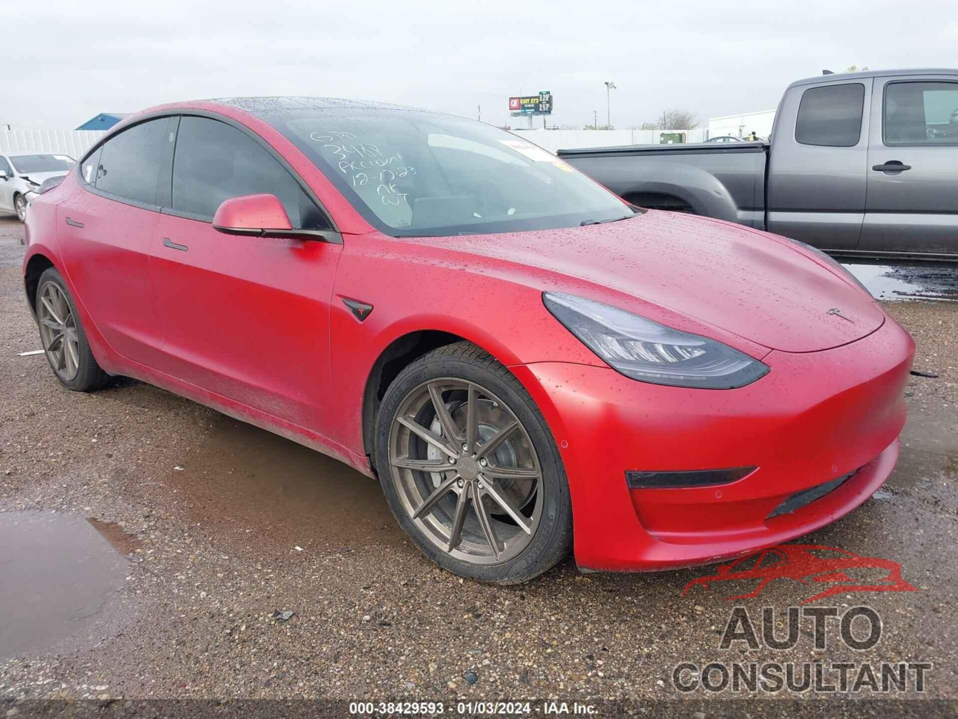 TESLA MODEL 3 2019 - 5YJ3E1EAXKF345479