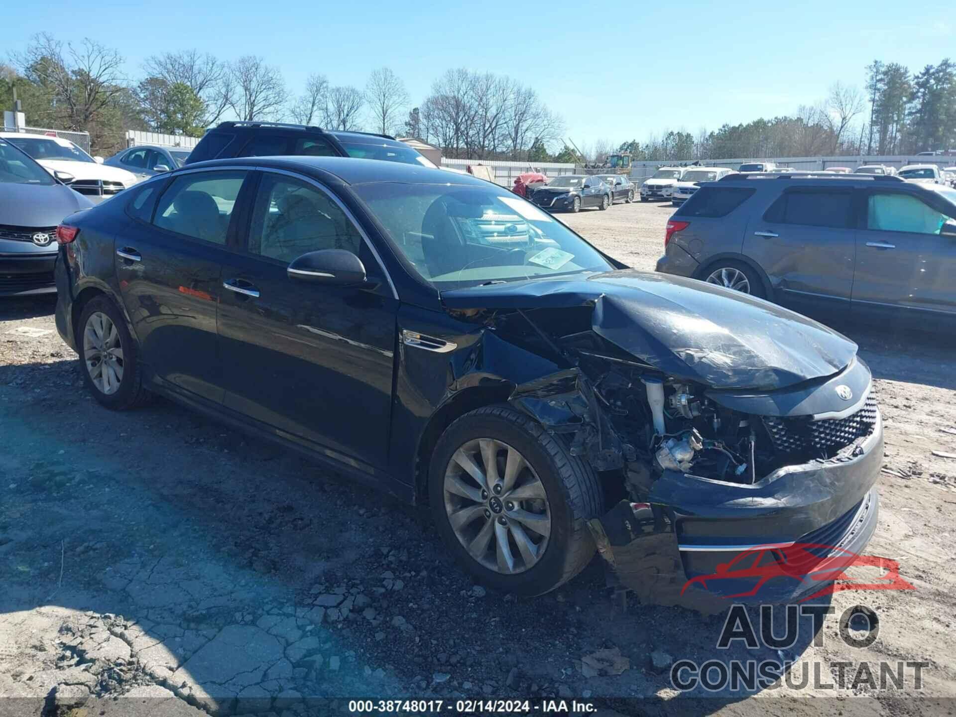 KIA OPTIMA 2018 - 5XXGU4L30JG224823