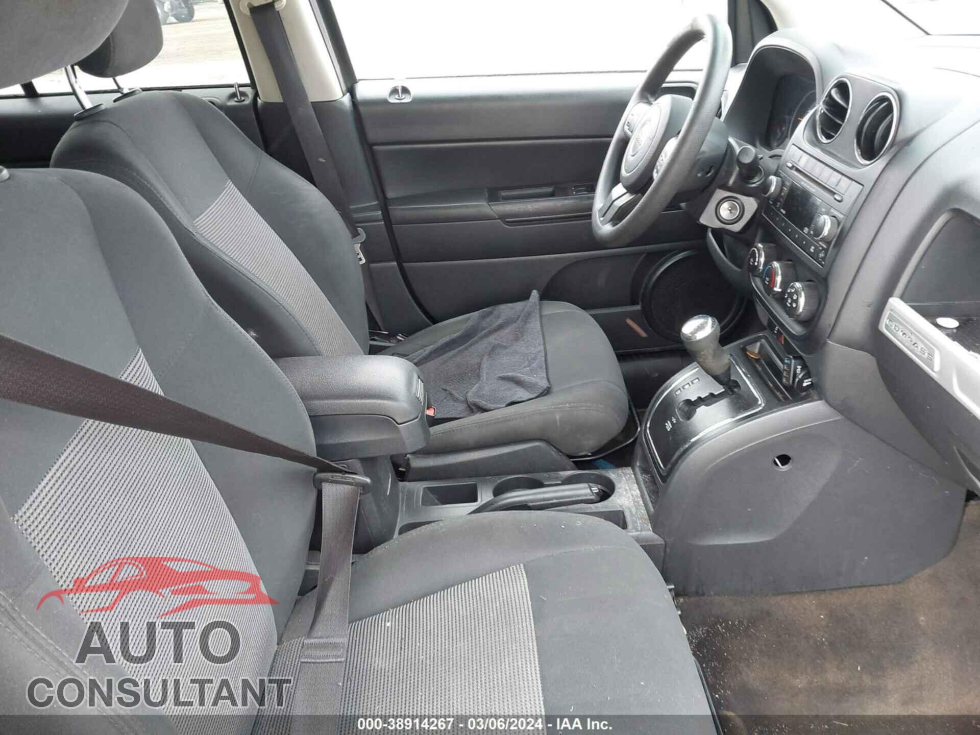 JEEP COMPASS 2016 - 1C4NJCBA6GD560067