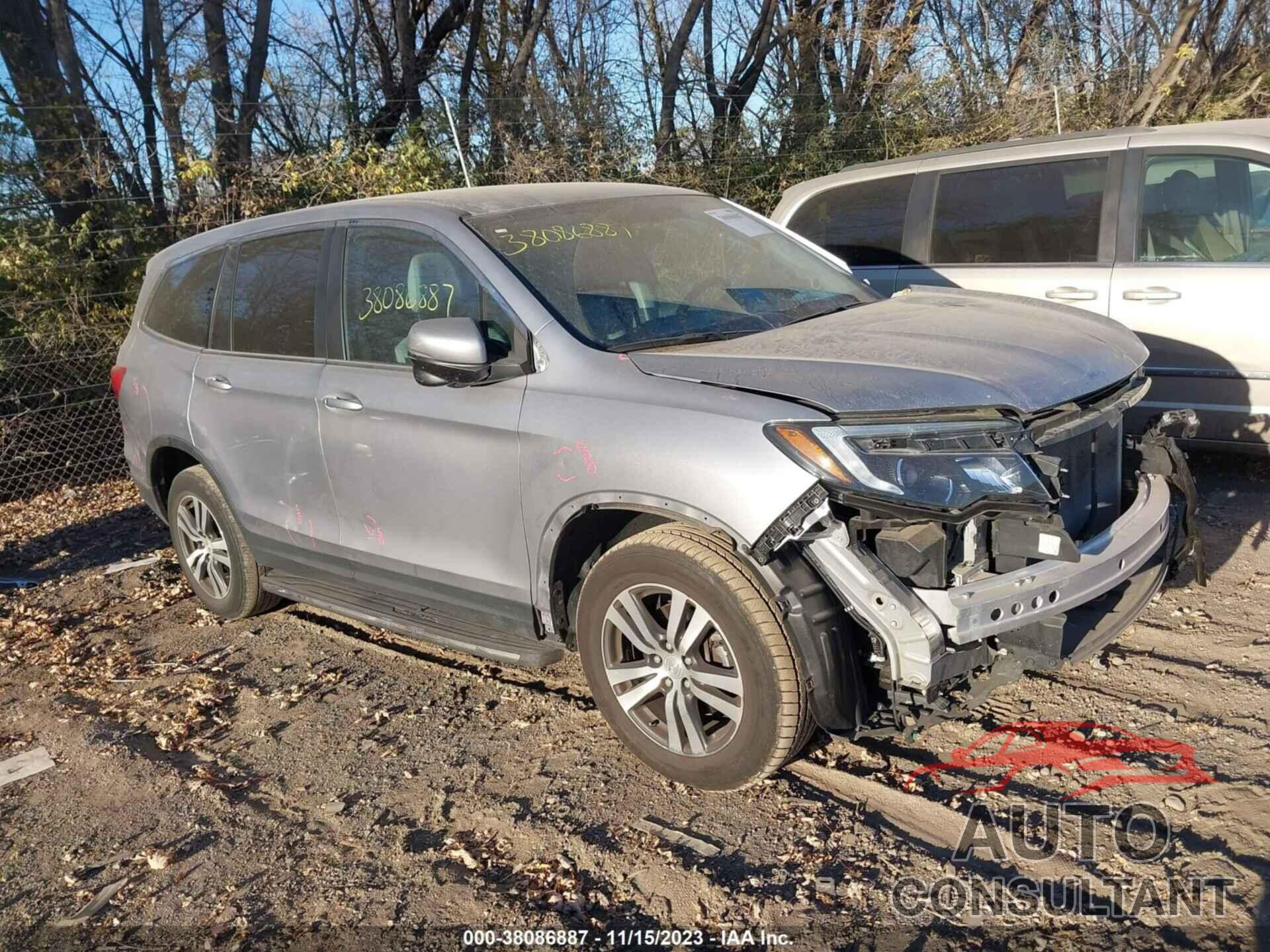 HONDA PILOT 2016 - 5FNYF6H34GB018659