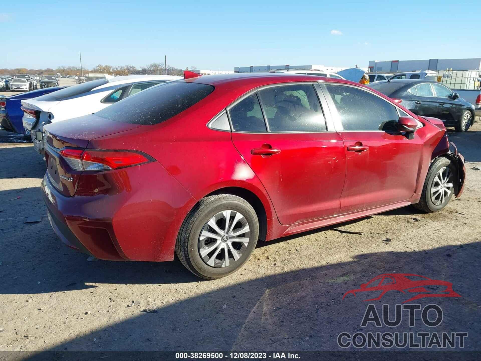 TOYOTA COROLLA 2022 - JTDEAMDE2NJ044938