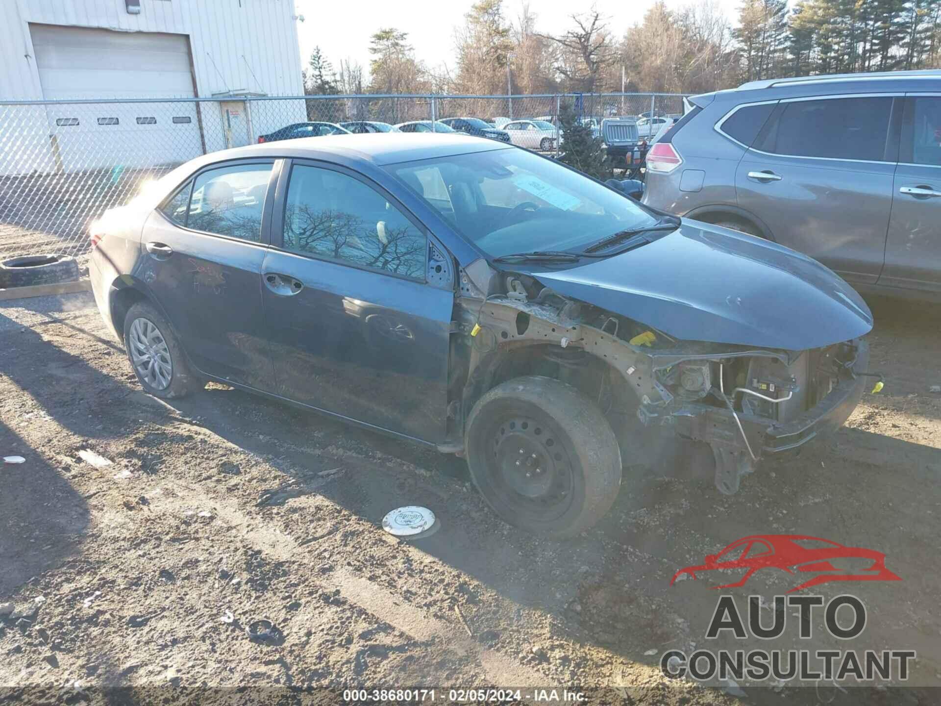 TOYOTA COROLLA 2019 - 2T1BURHE1KC157921