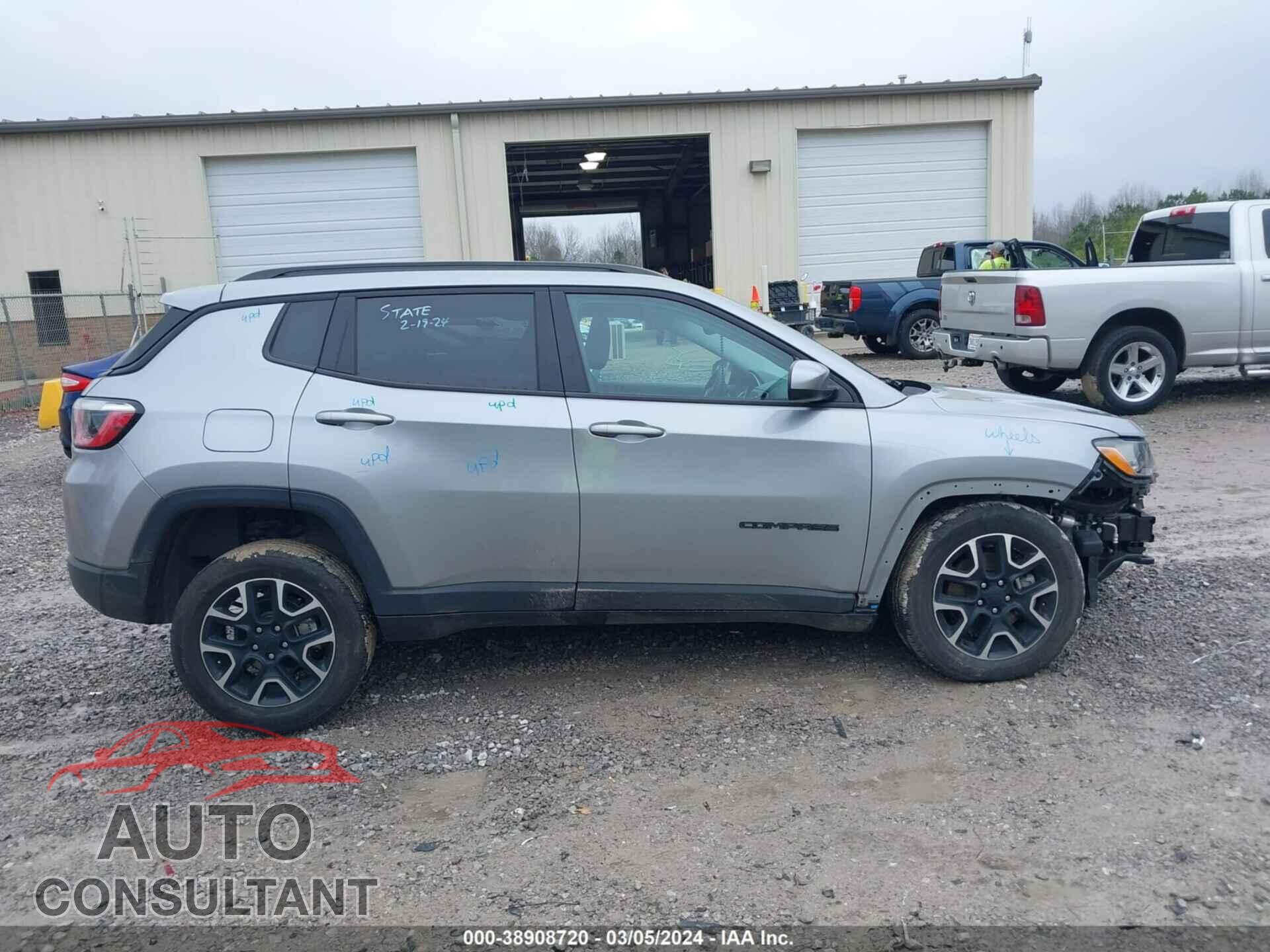 JEEP COMPASS 2020 - 3C4NJDAB1LT212357