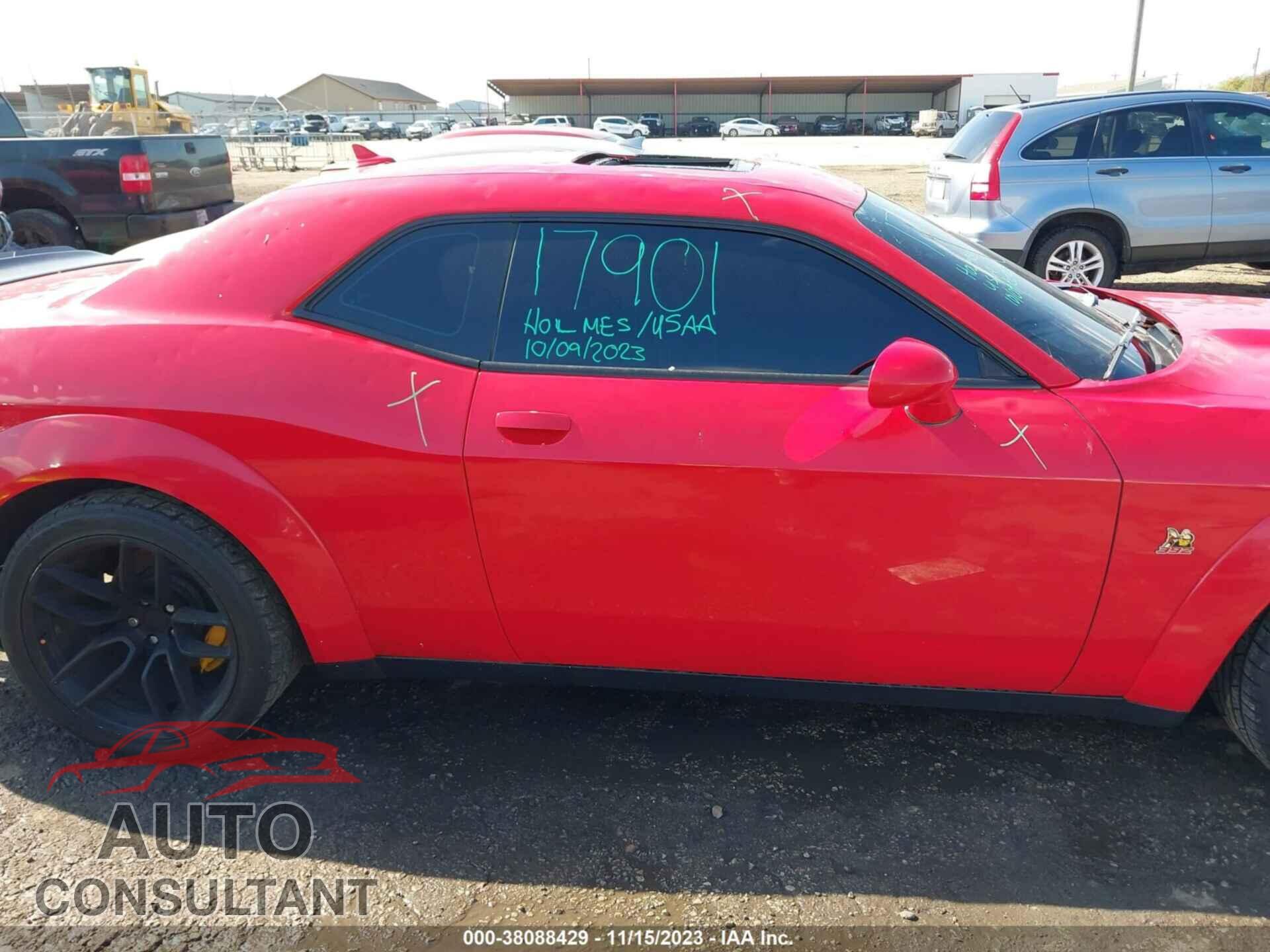 DODGE CHALLENGER 2019 - 2C3CDZFJ2KH691377