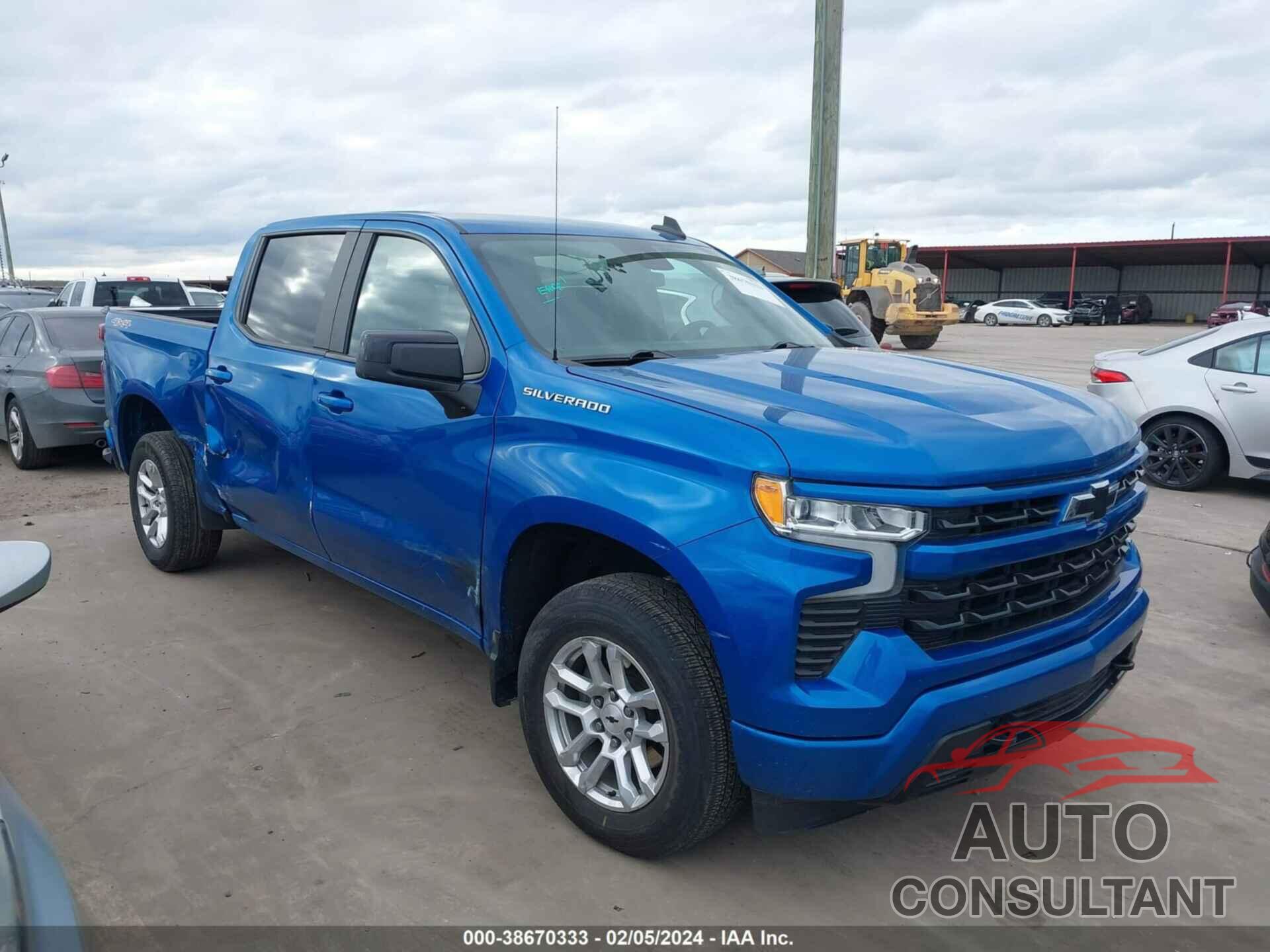 CHEVROLET SILVERADO 1500 2022 - 1GCUDEED1NZ550132
