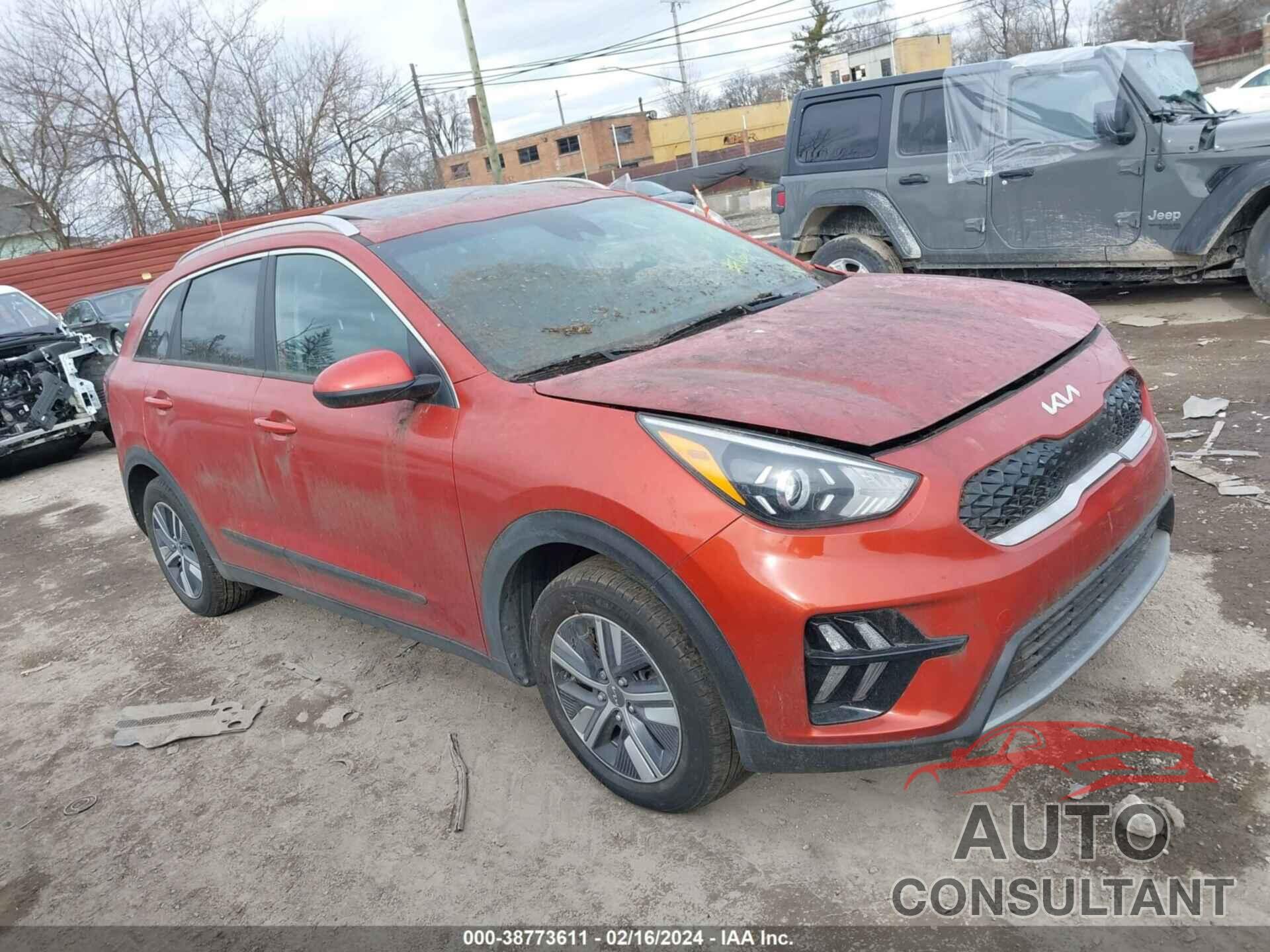 KIA NIRO 2022 - KNDCB3LC8N5502585