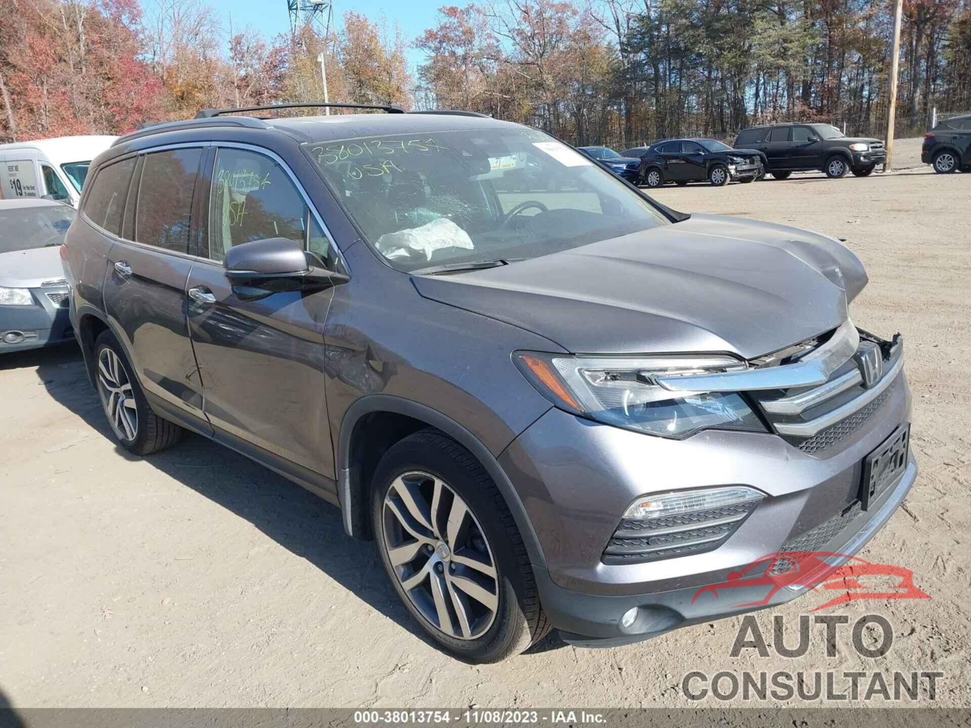 HONDA PILOT 2017 - 5FNYF6H96HB012884