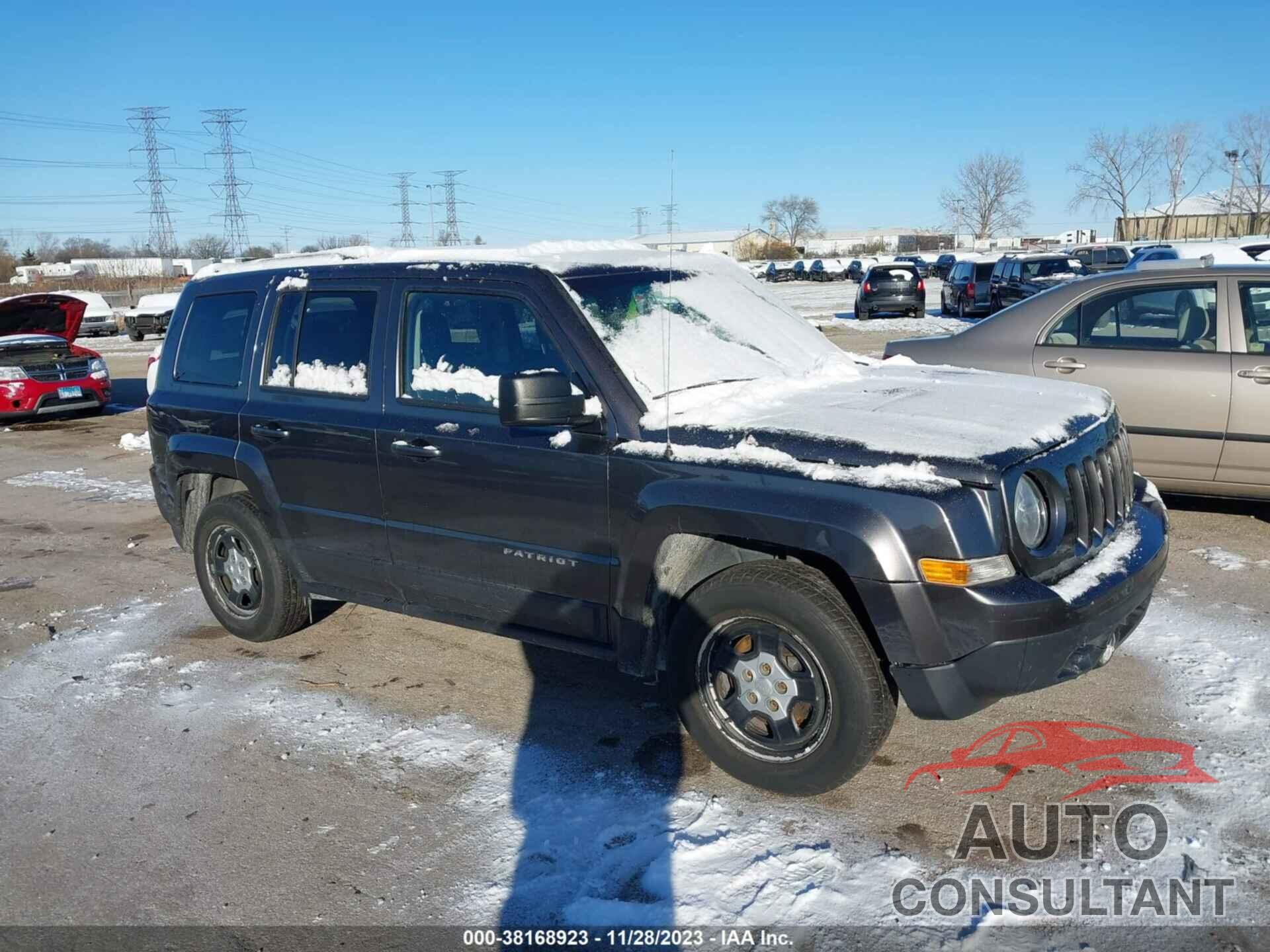 JEEP PATRIOT 2016 - 1C4NJPBB4GD761577