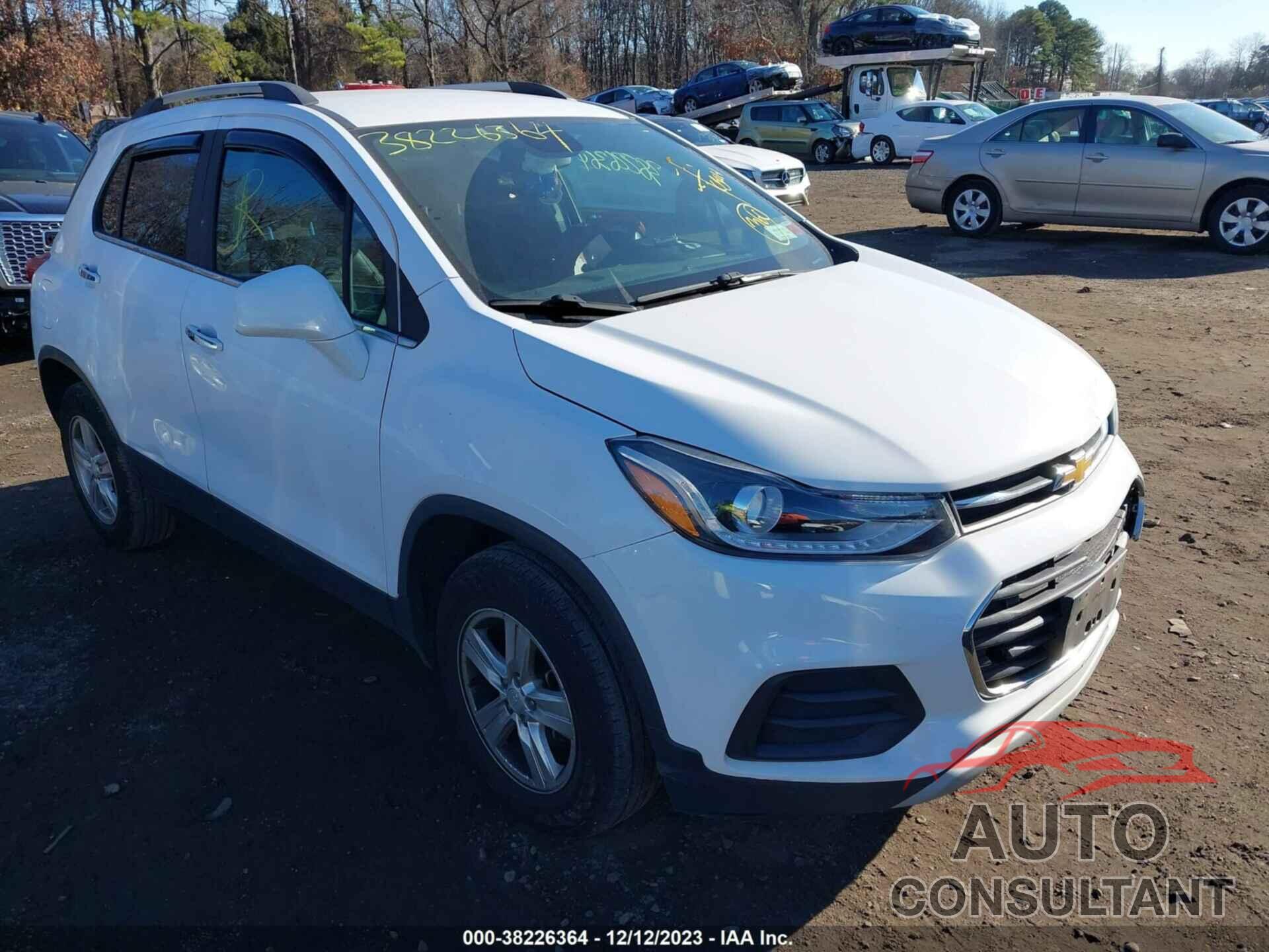 CHEVROLET TRAX 2018 - 3GNCJPSB8JL331552