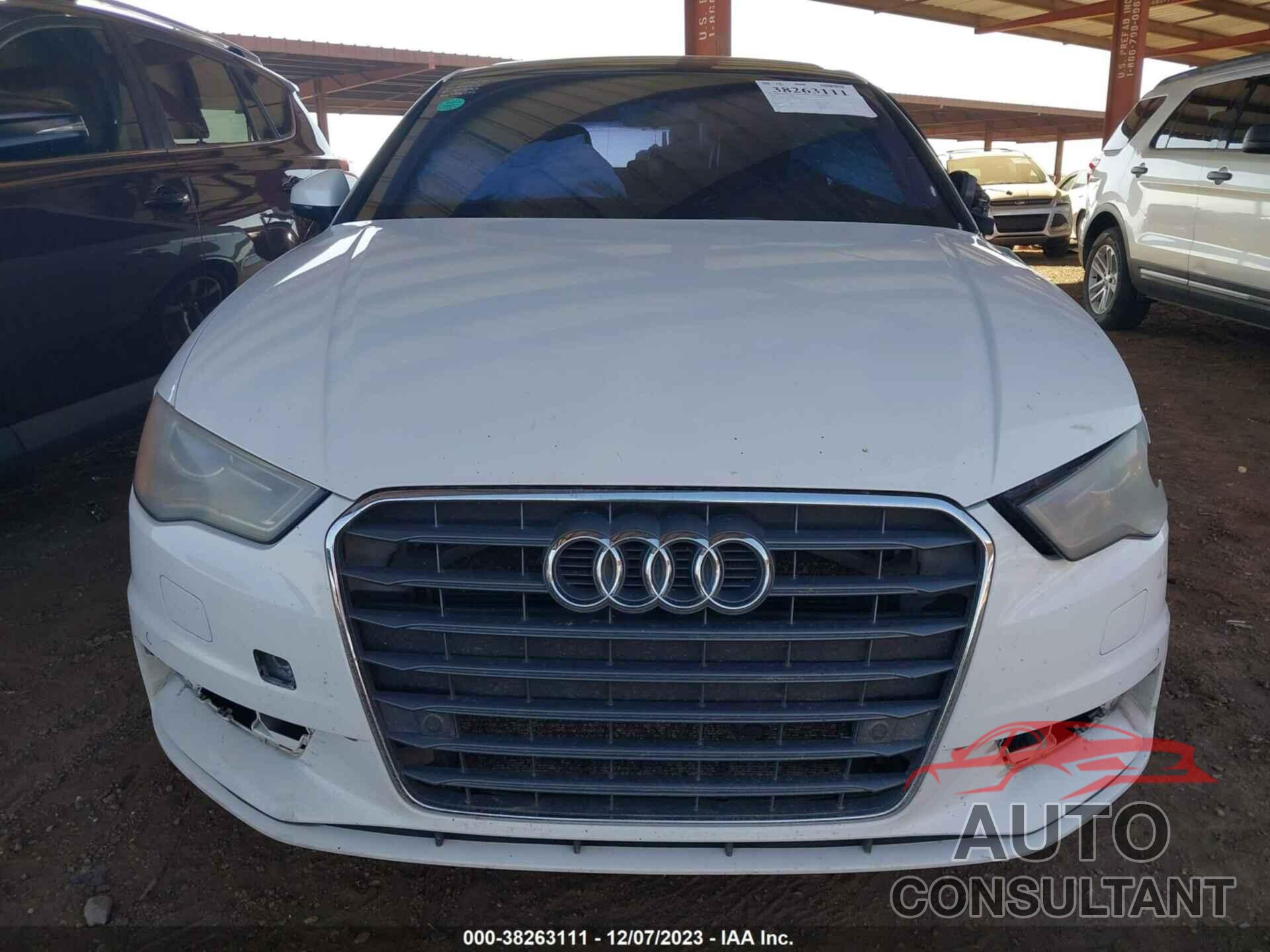 AUDI A3 2016 - WAUA7GFF1G1054512