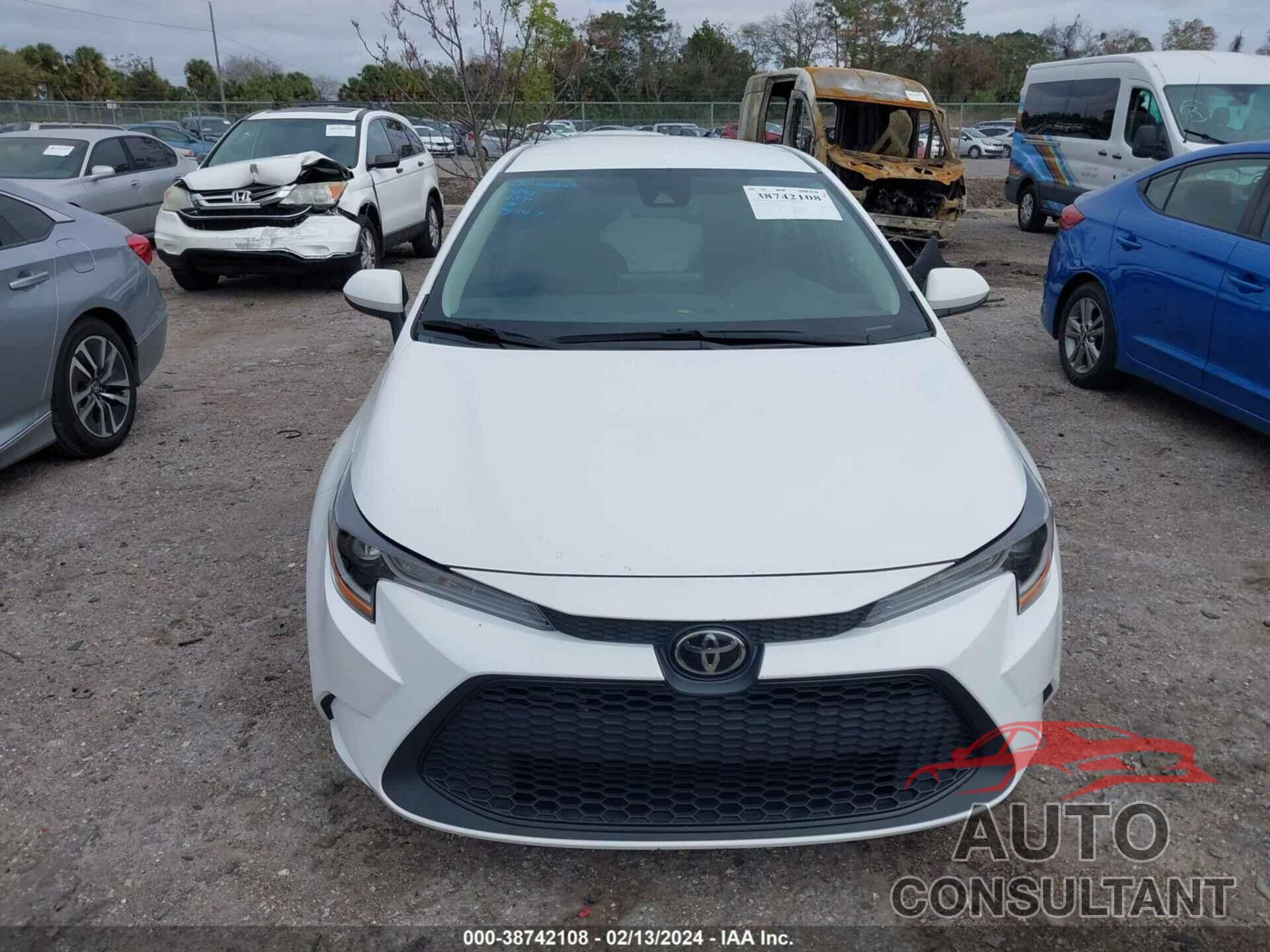 TOYOTA COROLLA 2021 - 5YFEPMAE4MP224239