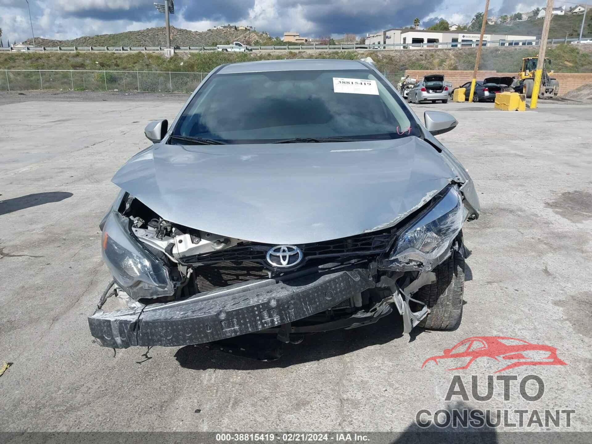 TOYOTA COROLLA 2016 - 5YFBURHEXGP424125