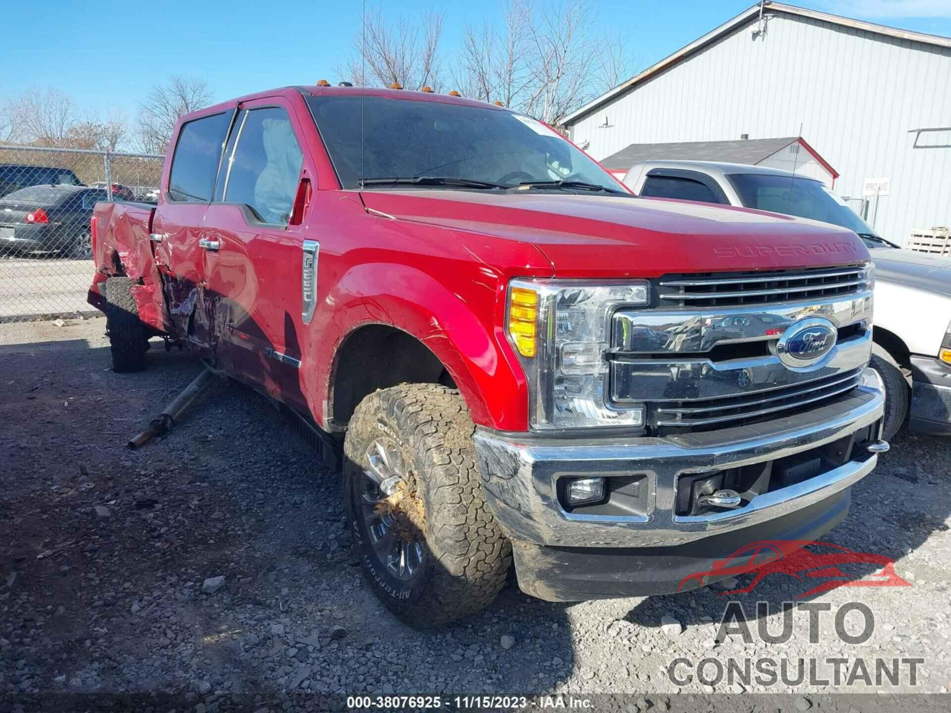 FORD SUPER DUTY F-250 SRW 2017 - 1FT7W2BT3HEC39699