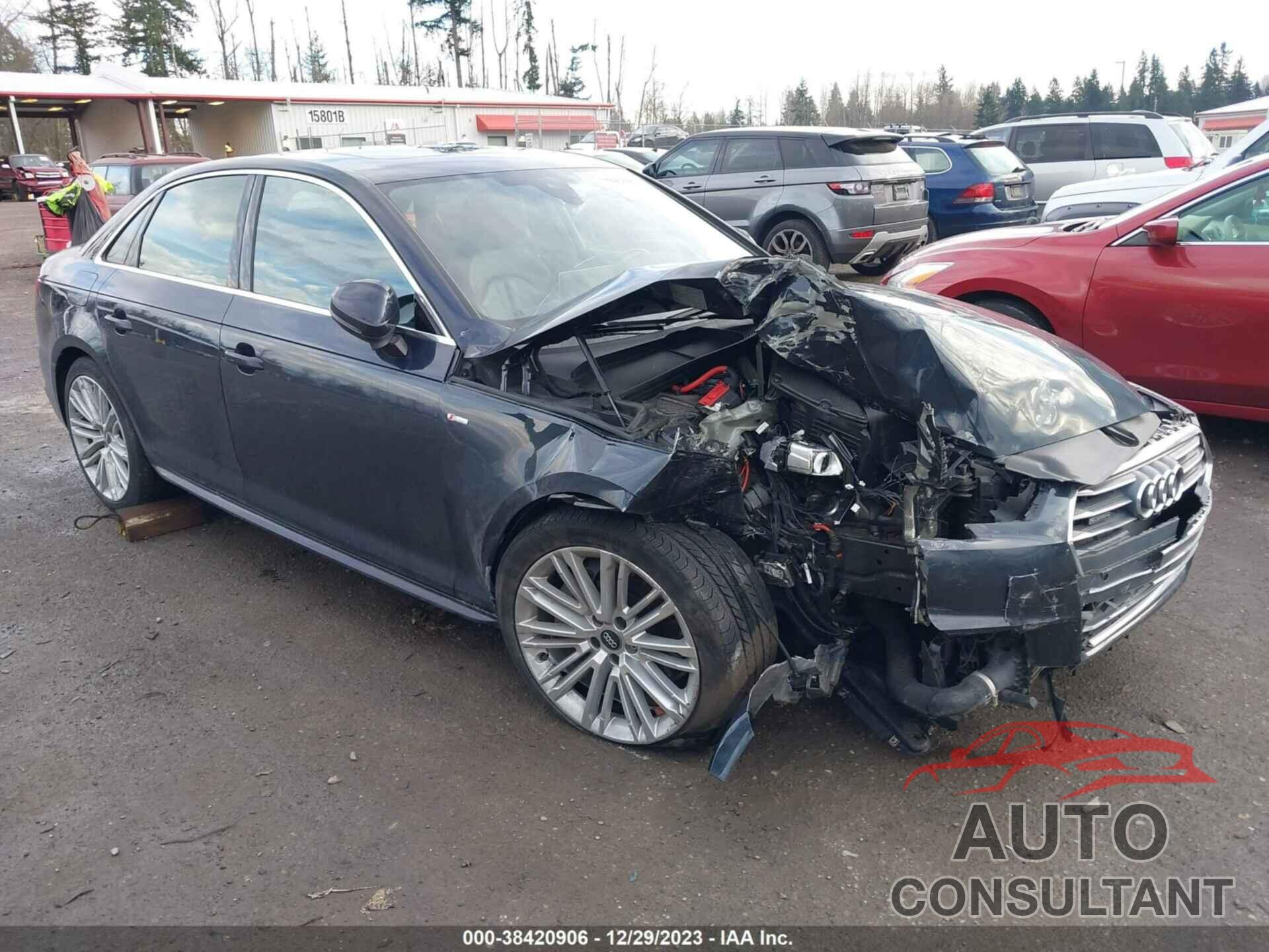 AUDI A4 2017 - WAUFNAF41HN025285