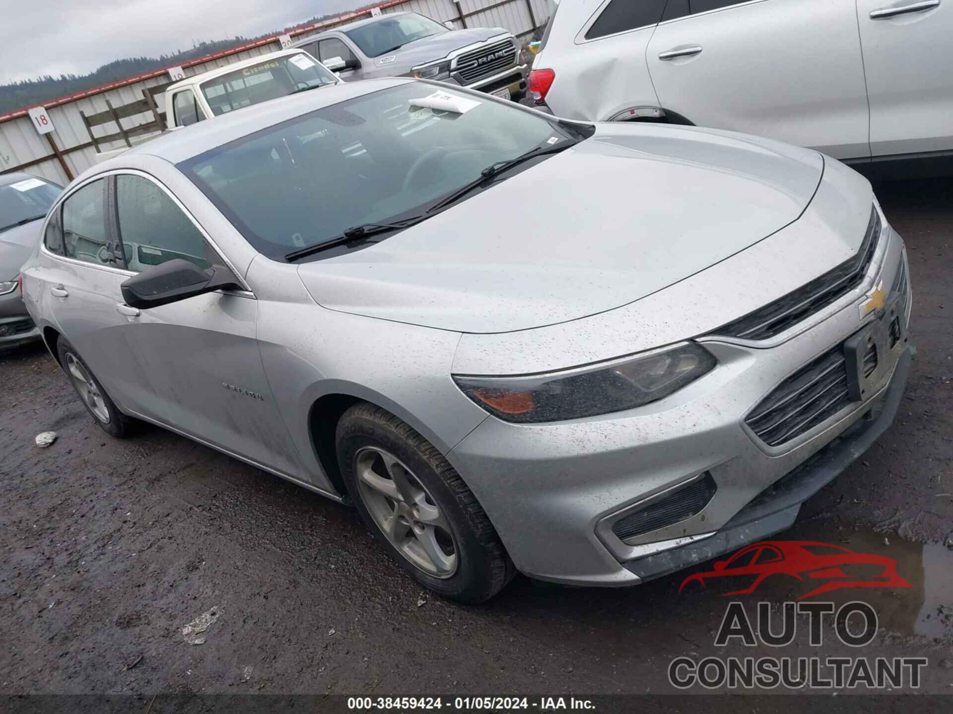 CHEVROLET MALIBU 2017 - 1G1ZC5ST8HF243639