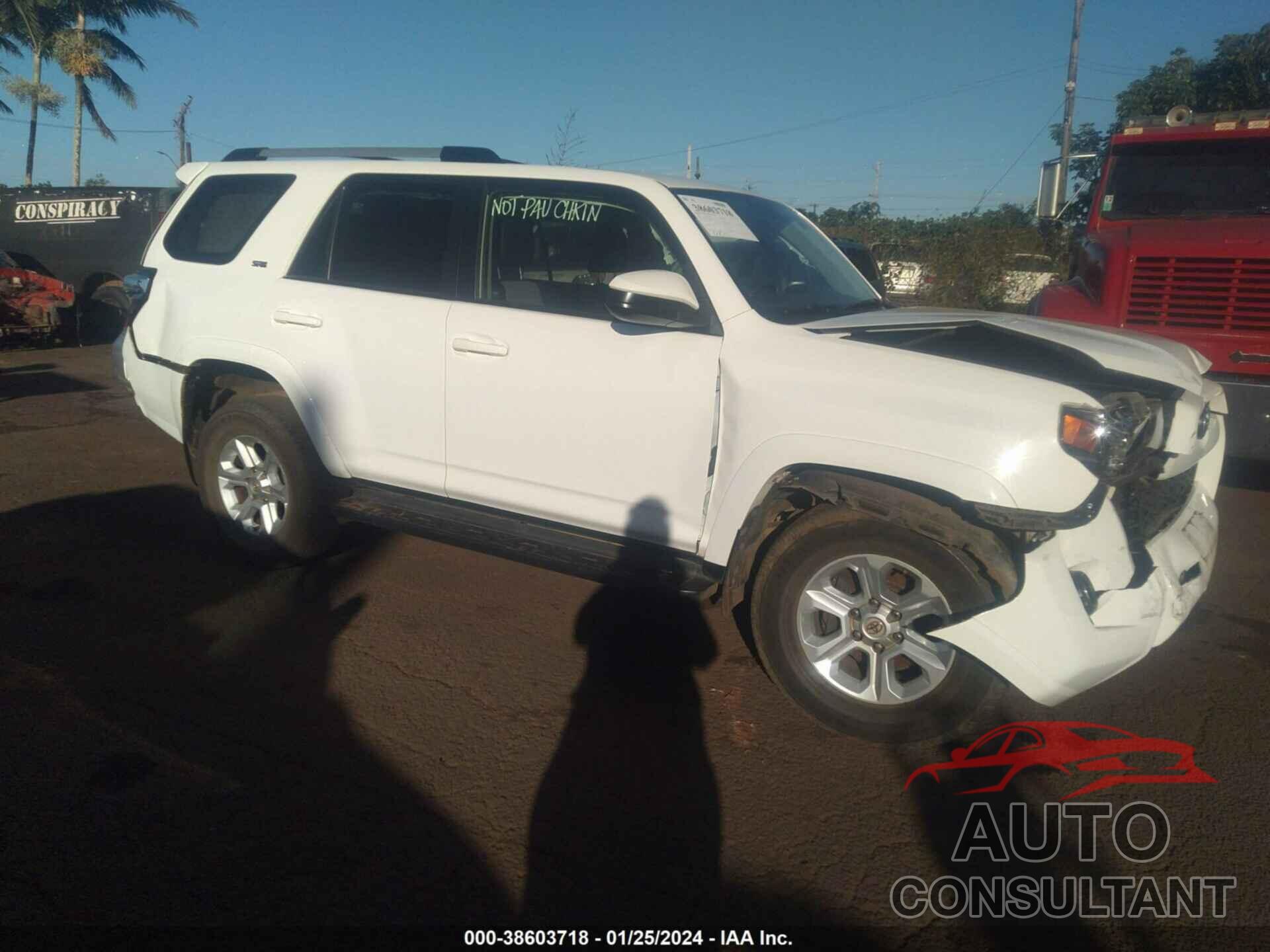 TOYOTA 4RUNNER 2019 - JTEBU5JR4K5726386