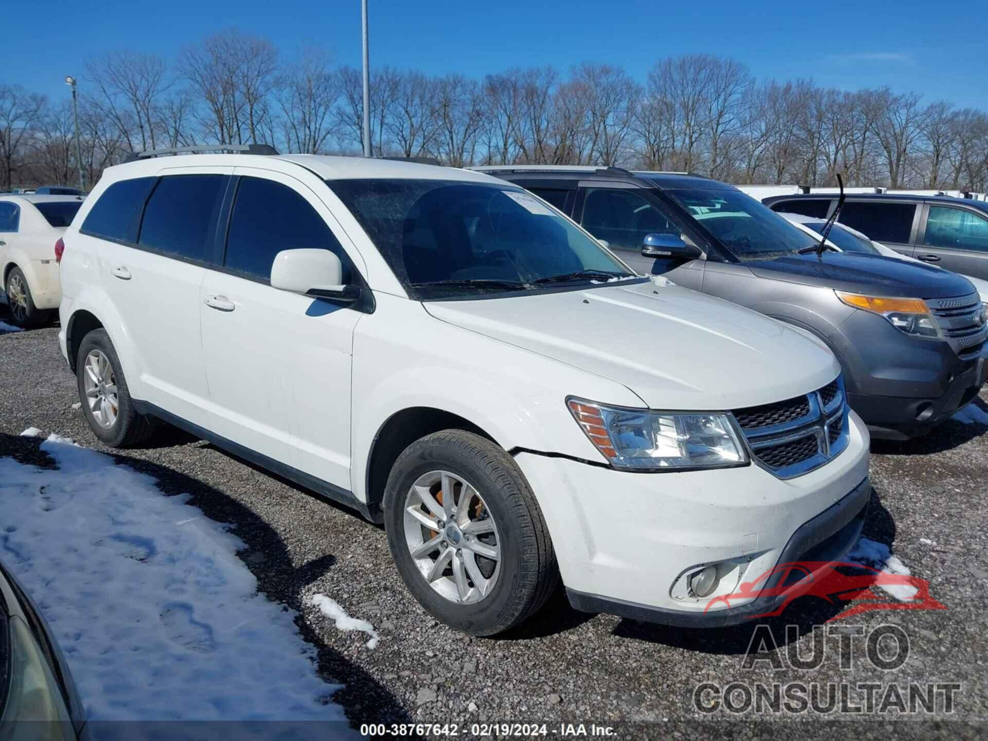 DODGE JOURNEY 2017 - 3C4PDCBG2HT588674
