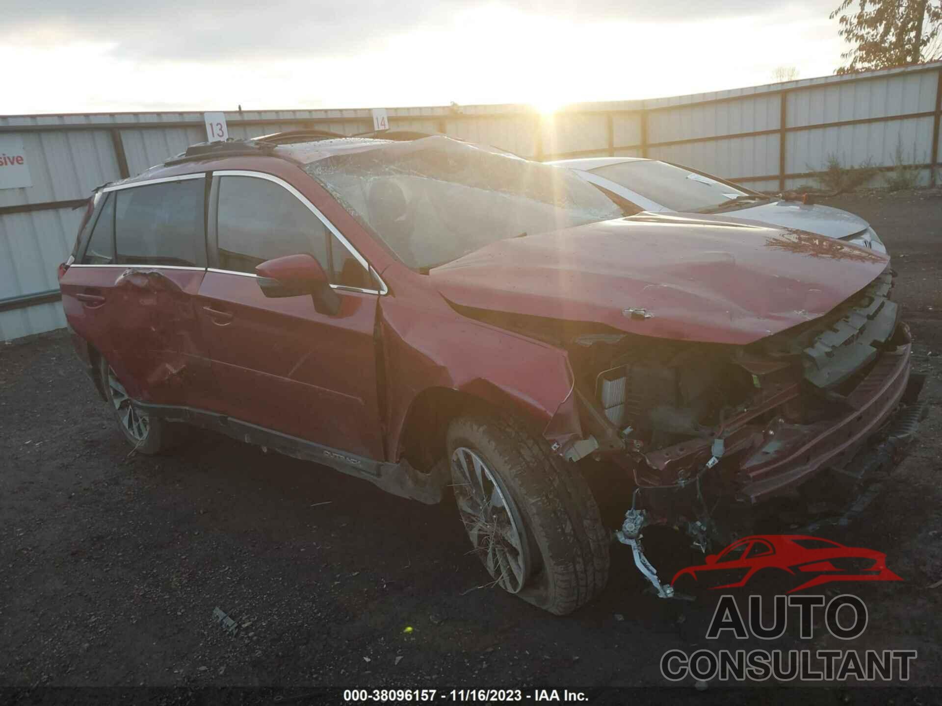 SUBARU OUTBACK 2017 - 4S4BSANC1H3209846