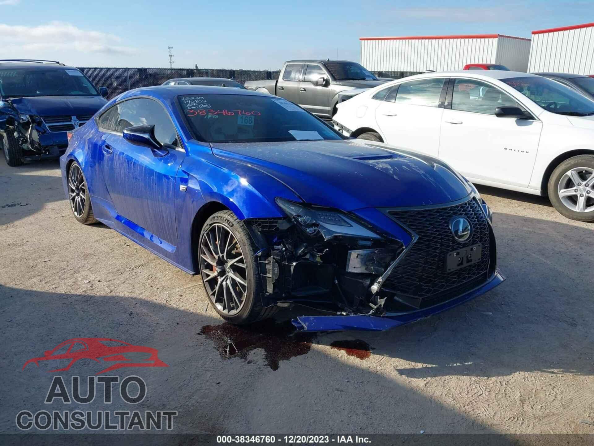 LEXUS RC F 2022 - JTHDP5BC5N5008640