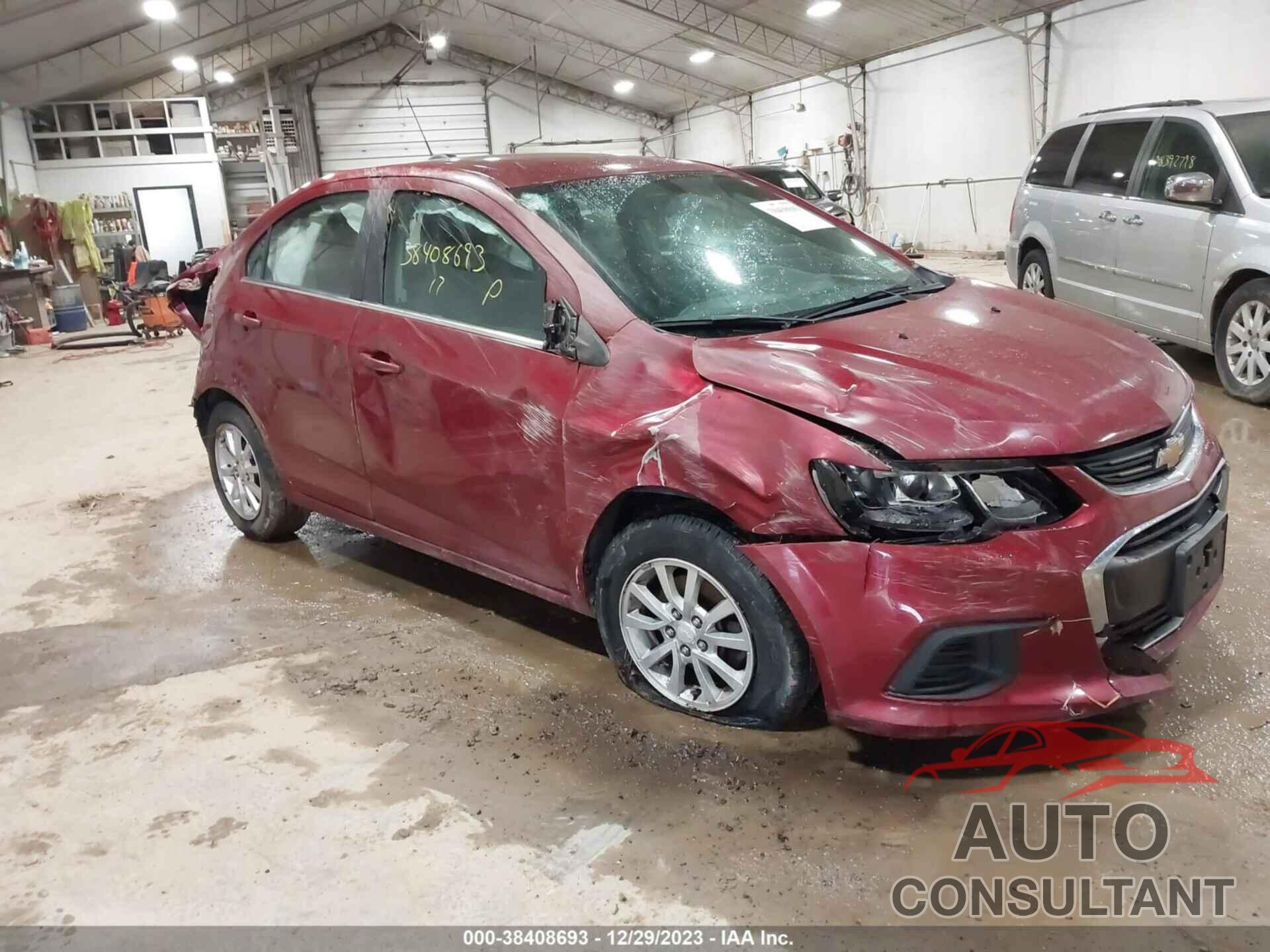 CHEVROLET SONIC 2017 - 1G1JD5SG2H4125157