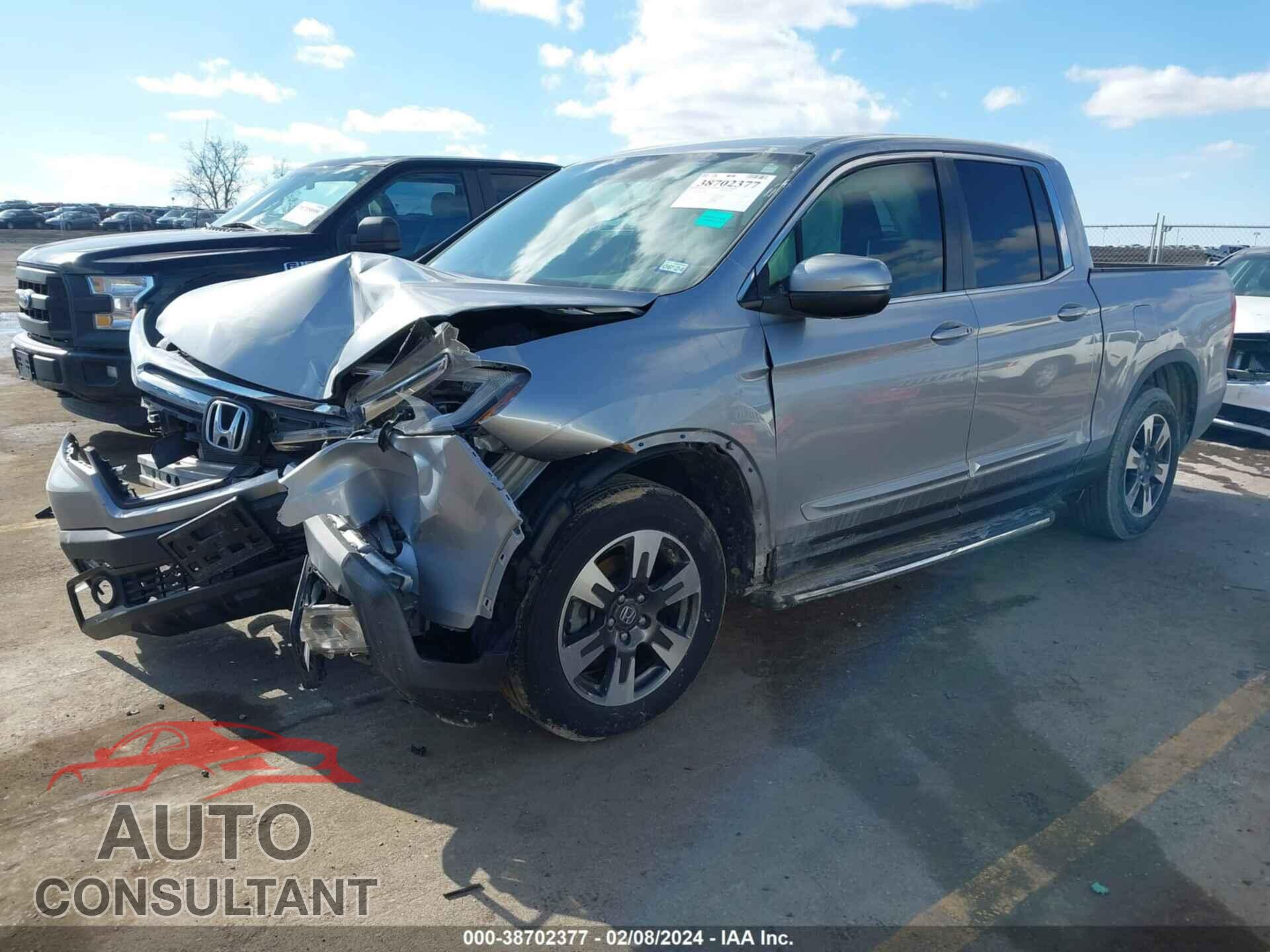 HONDA RIDGELINE 2017 - 5FPYK2F51HB001500