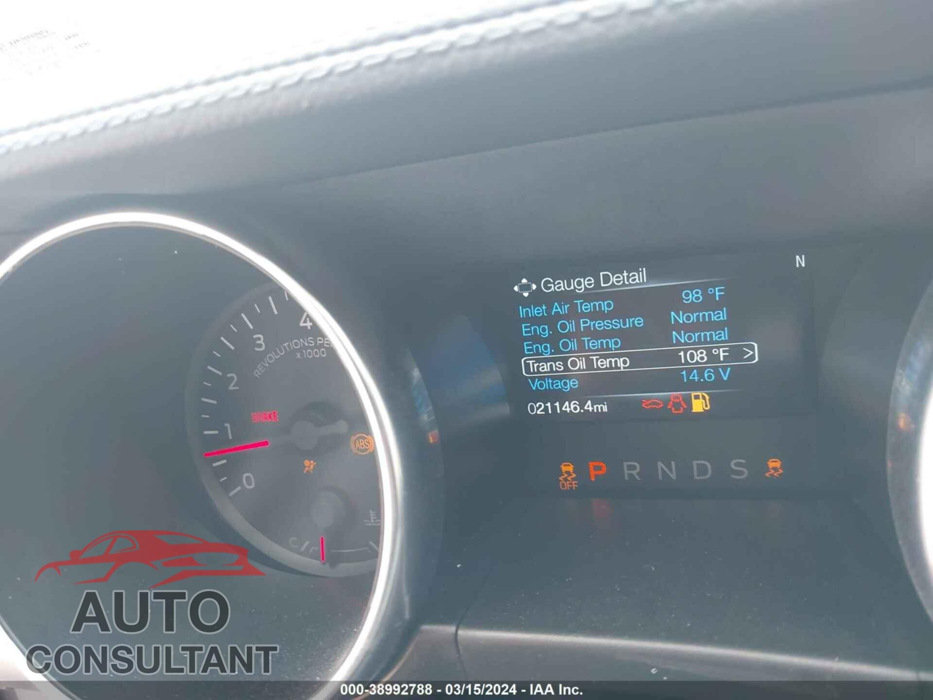 FORD MUSTANG 2023 - 1FA6P8THXP5110000