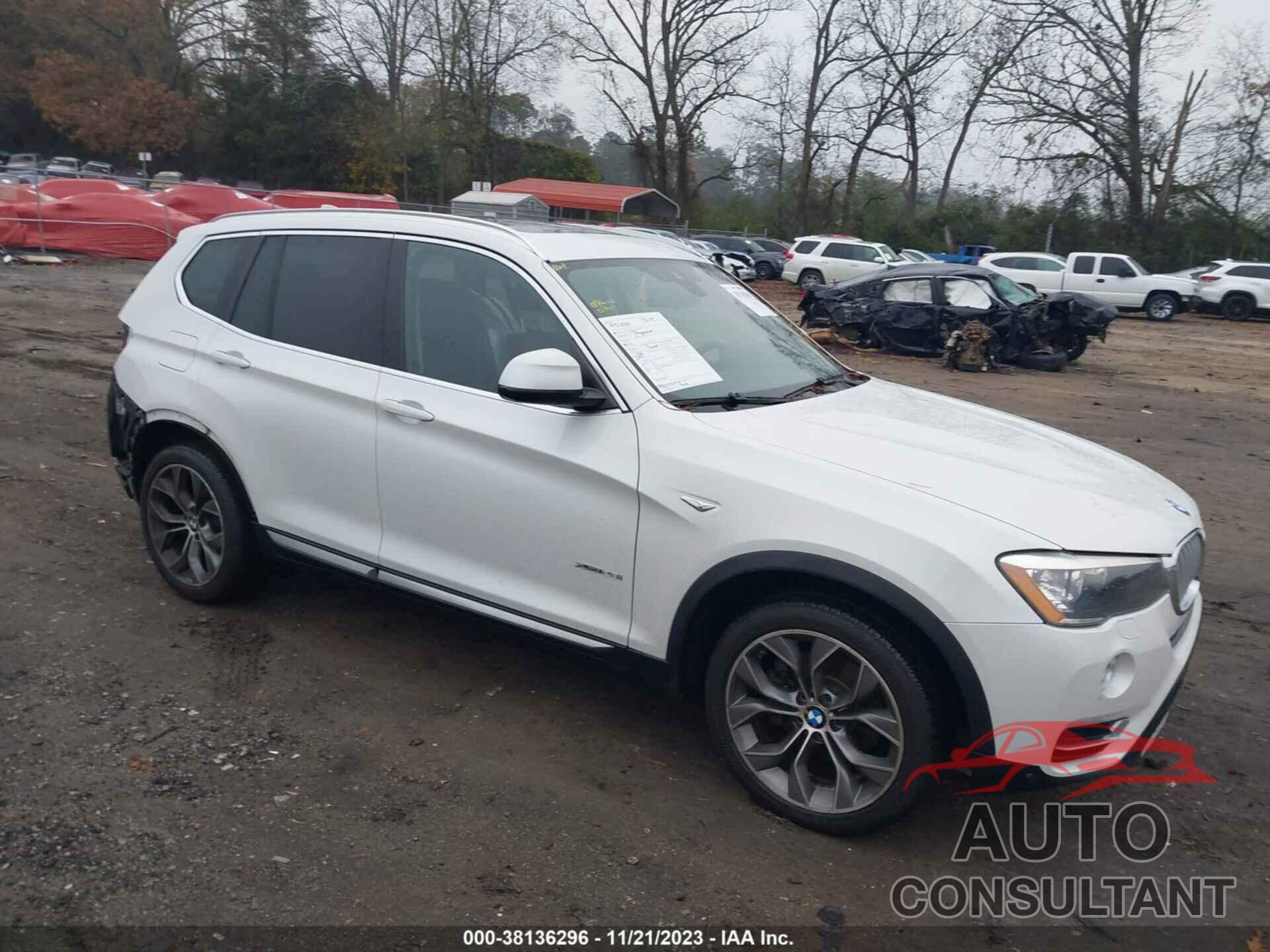 BMW X3 2016 - 5UXWX9C5XG0D80963