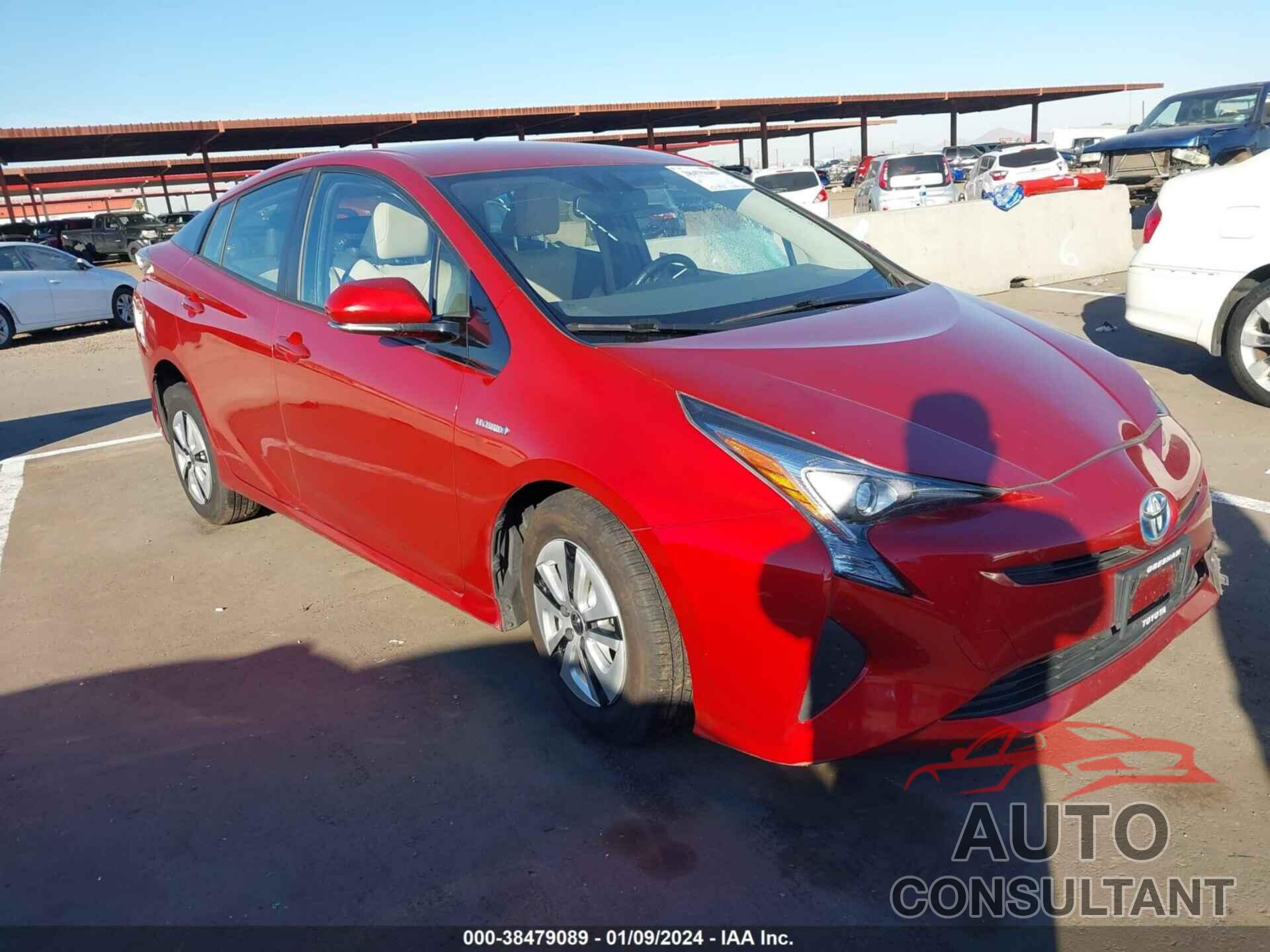 TOYOTA PRIUS 2016 - JTDKARFU1G3510175