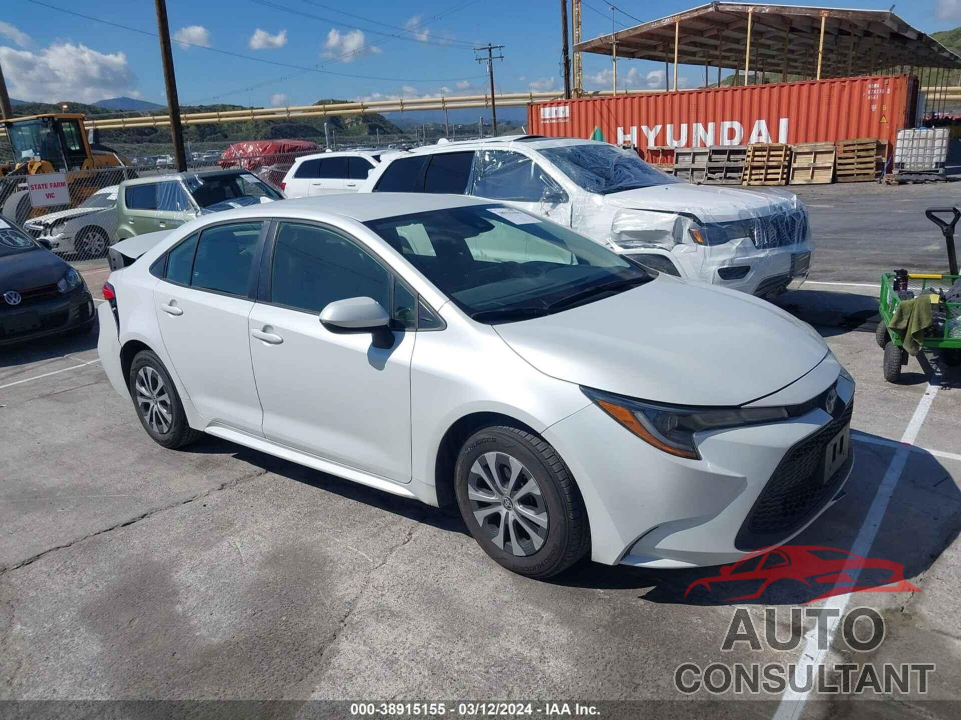 TOYOTA COROLLA 2022 - JTDEAMDE9N3005297