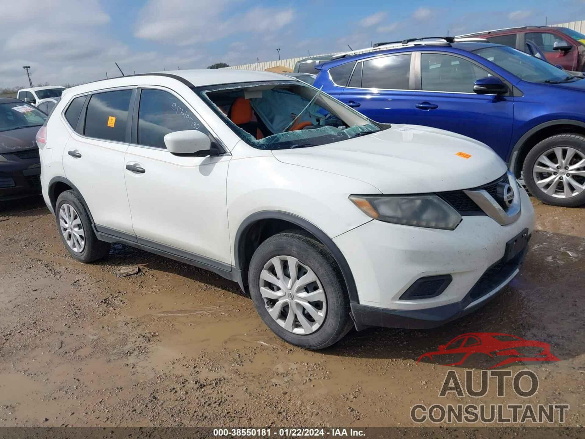 NISSAN ROGUE 2016 - 5N1AT2MM6GC890450