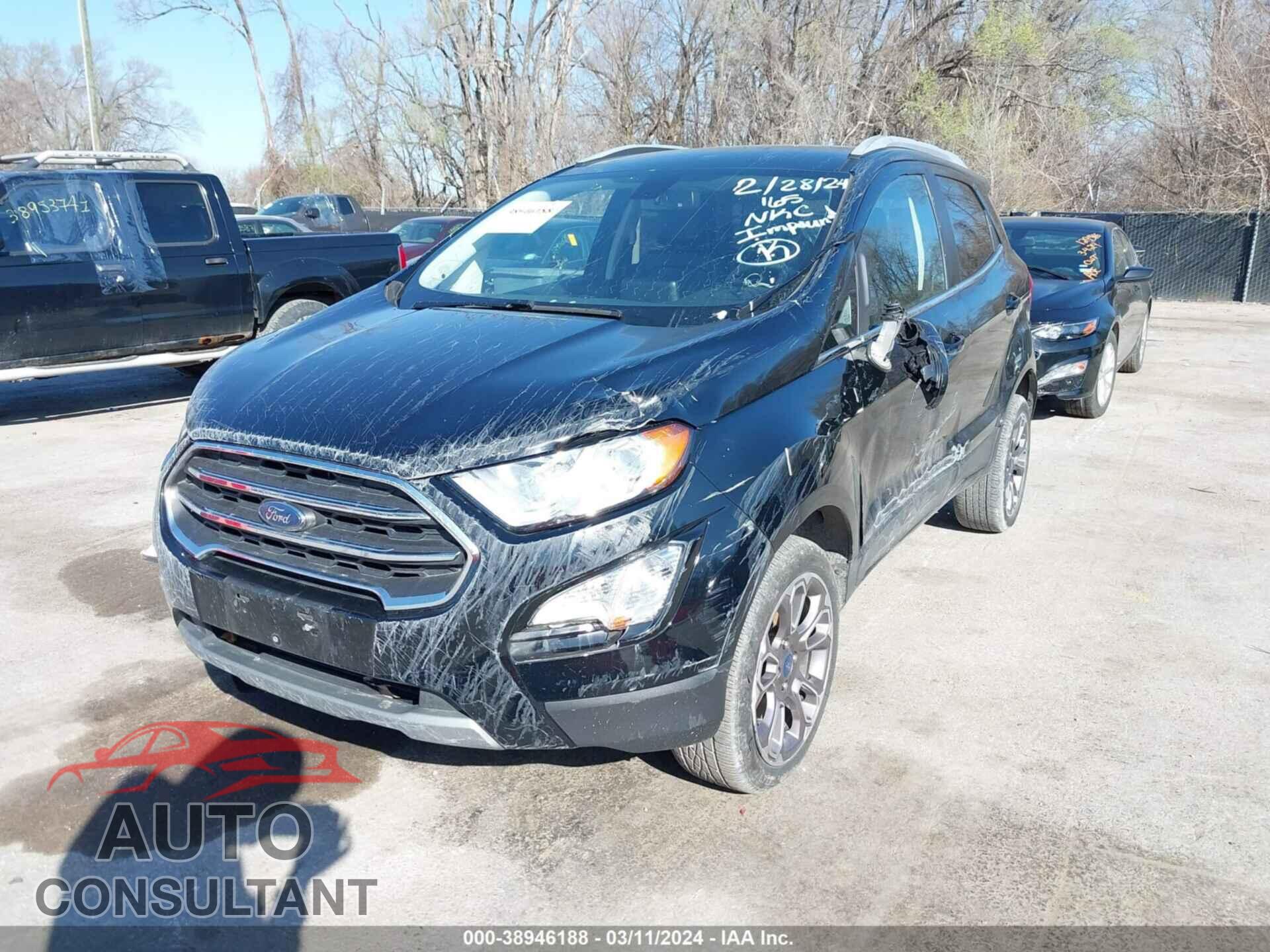 FORD ECOSPORT 2021 - MAJ6S3KL0MC435320