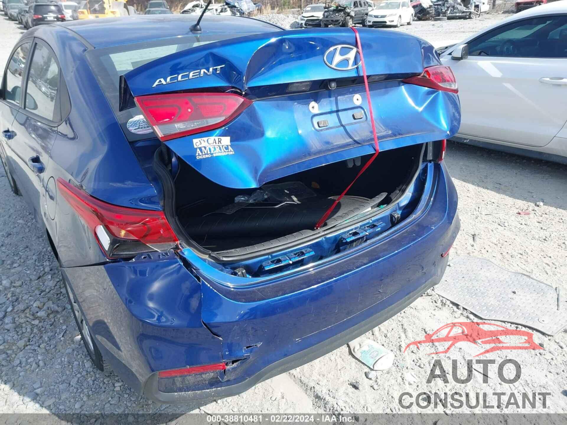 HYUNDAI ACCENT 2018 - 3KPC24A31JE032990