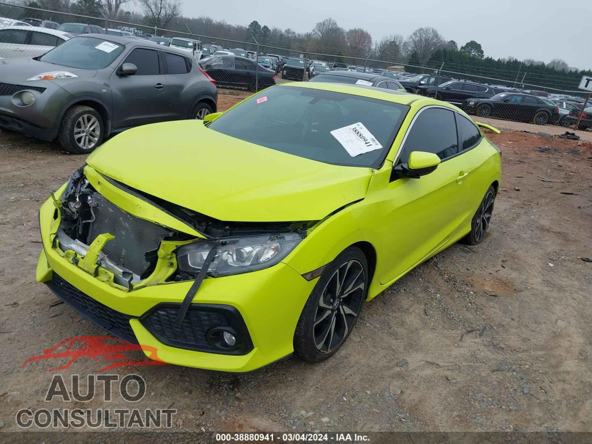 HONDA CIVIC SI 2019 - 2HGFC3A58KH751988
