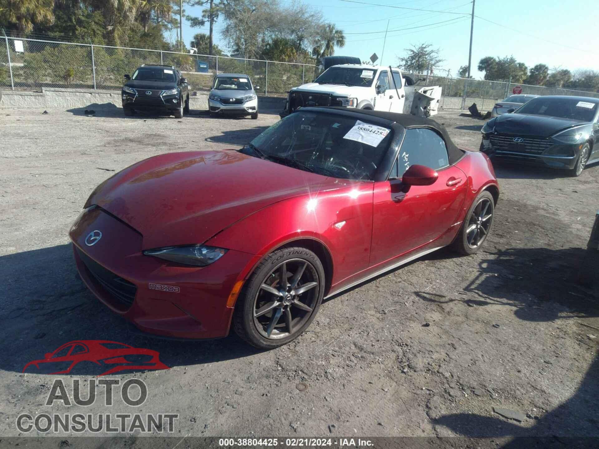 MAZDA MX-5 MIATA 2016 - JM1NDAD74G0112446