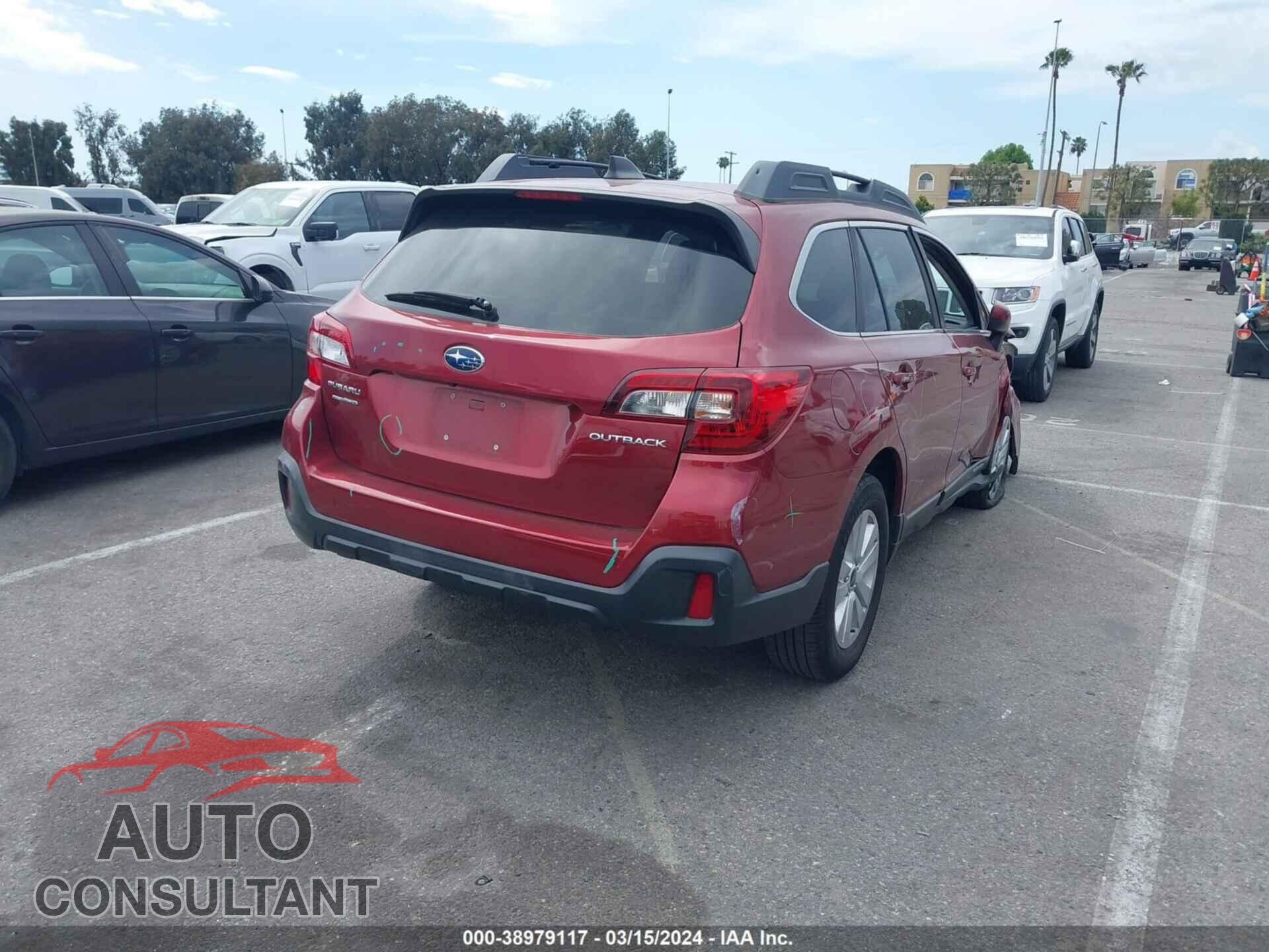 SUBARU OUTBACK 2019 - 4S4BSAFC7K3228178