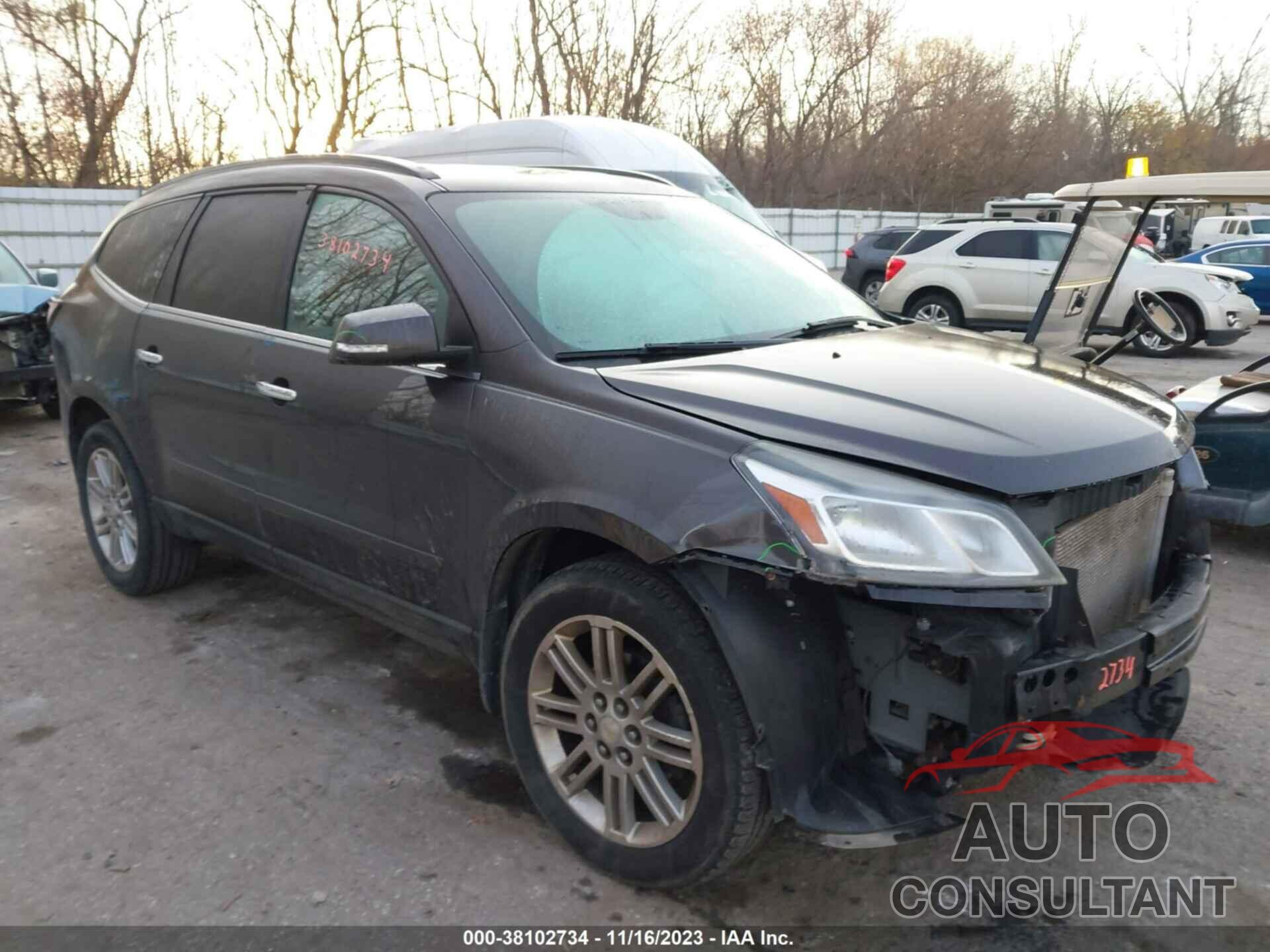 CHEVROLET TRAVERSE 2015 - 1GNKRGKD8FJ209150