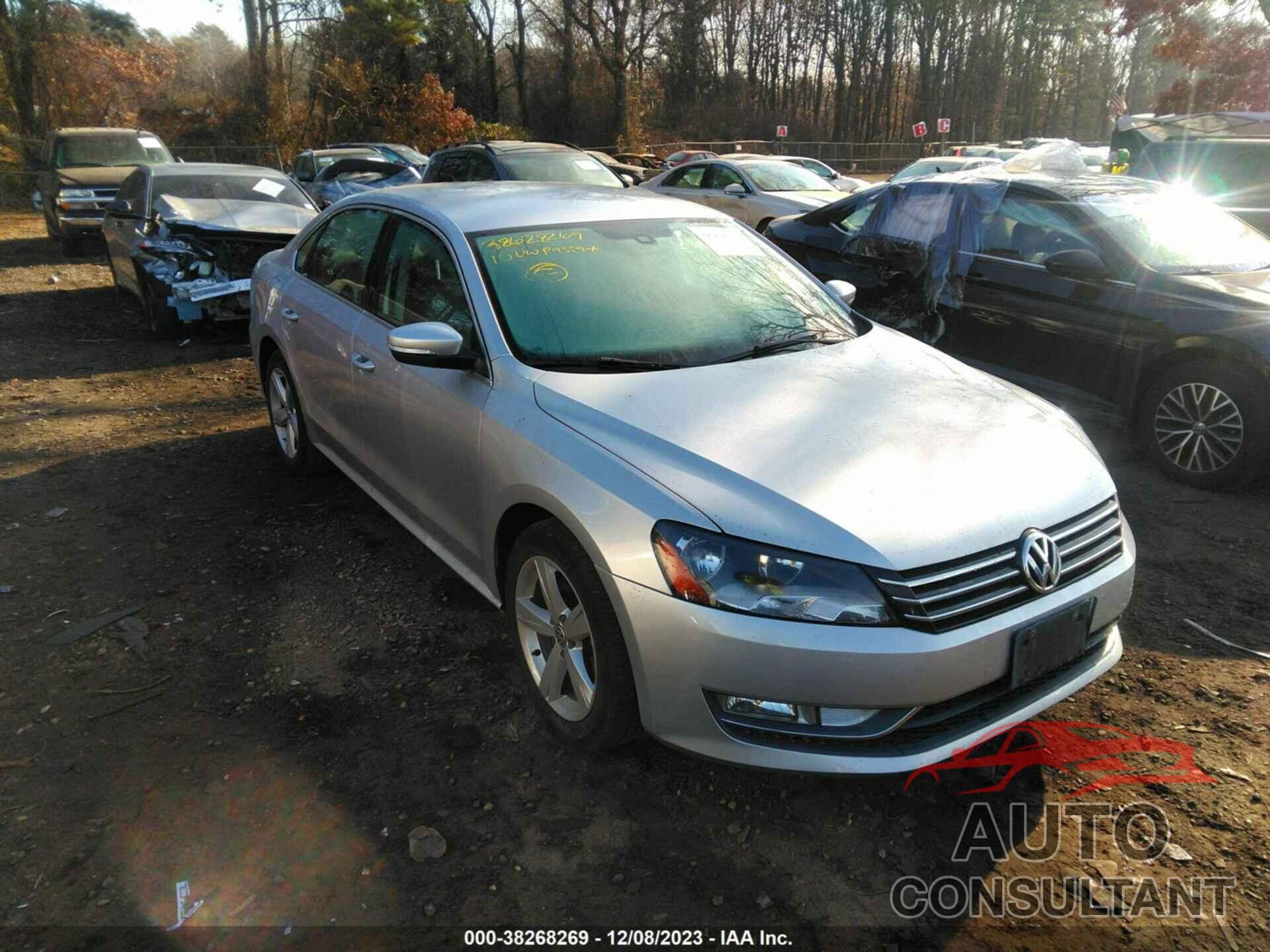 VOLKSWAGEN PASSAT 2015 - 1VWAT7A37FC086067
