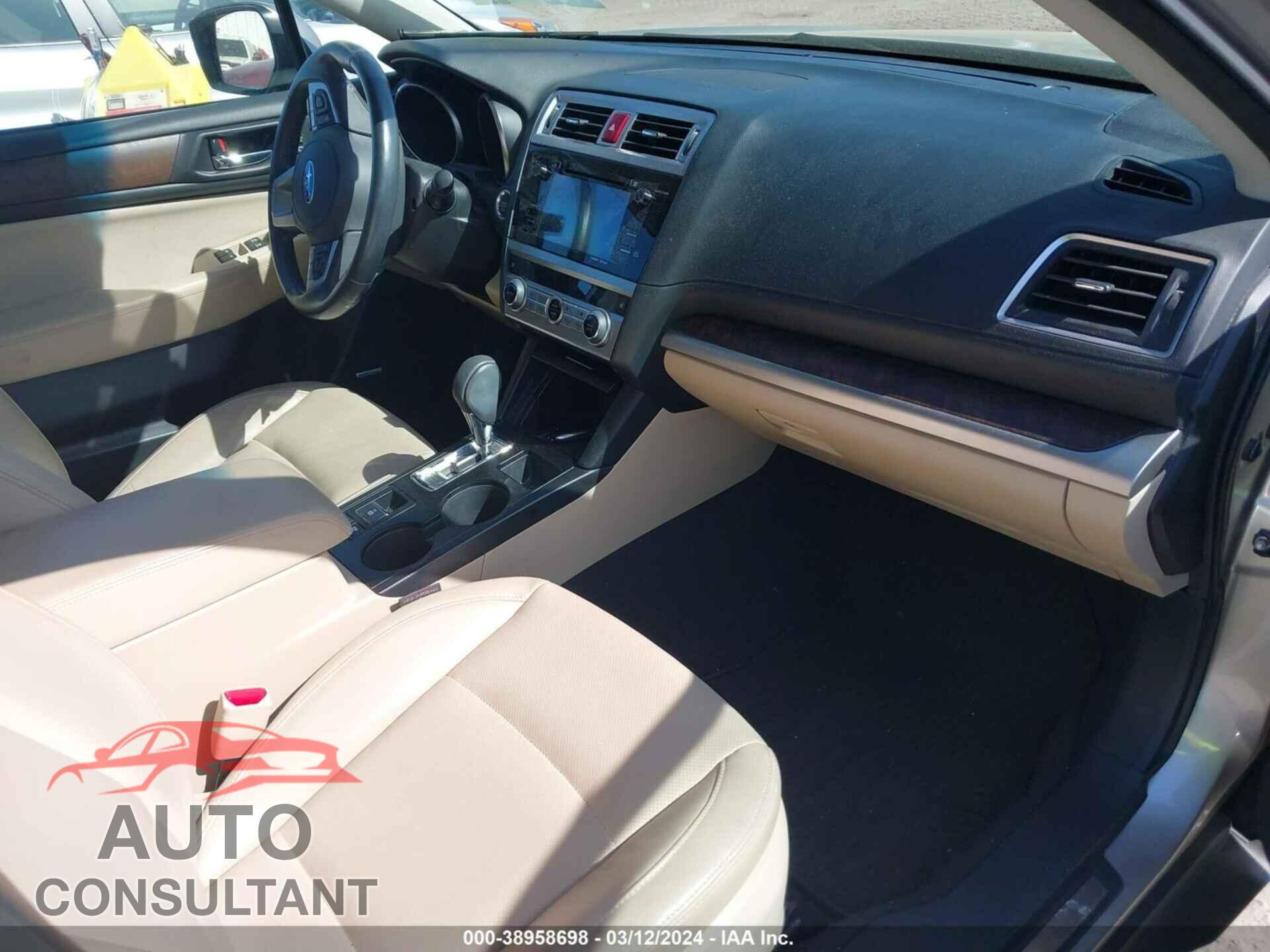 SUBARU OUTBACK 2017 - 4S4BSANC9H3312917