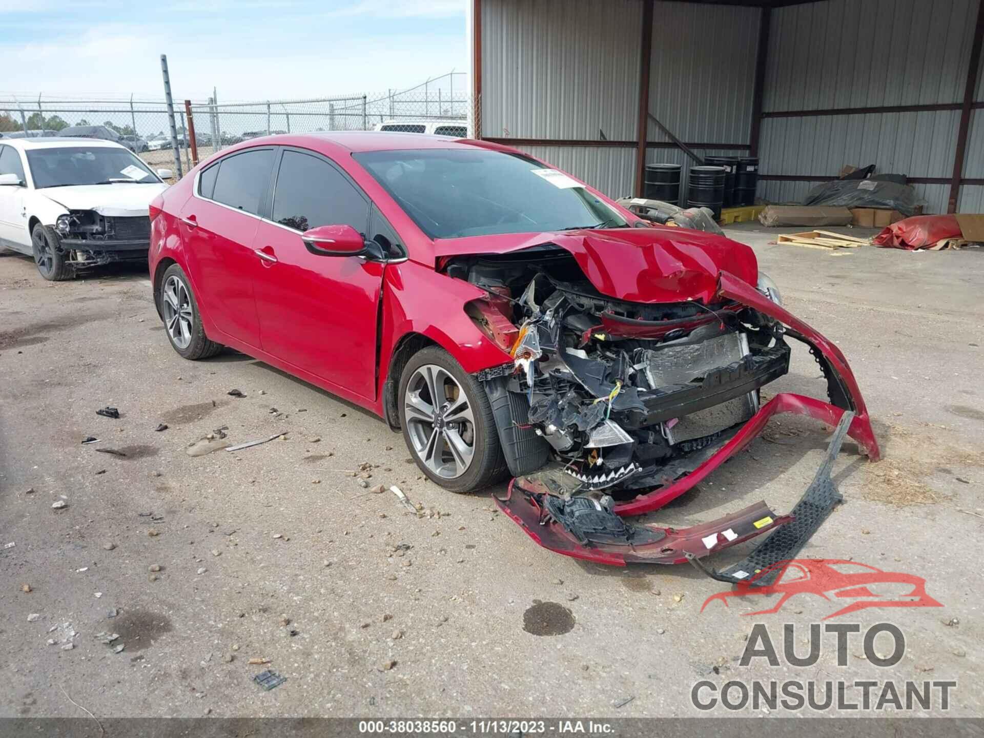 KIA FORTE 2016 - KNAFX4A86G5545373