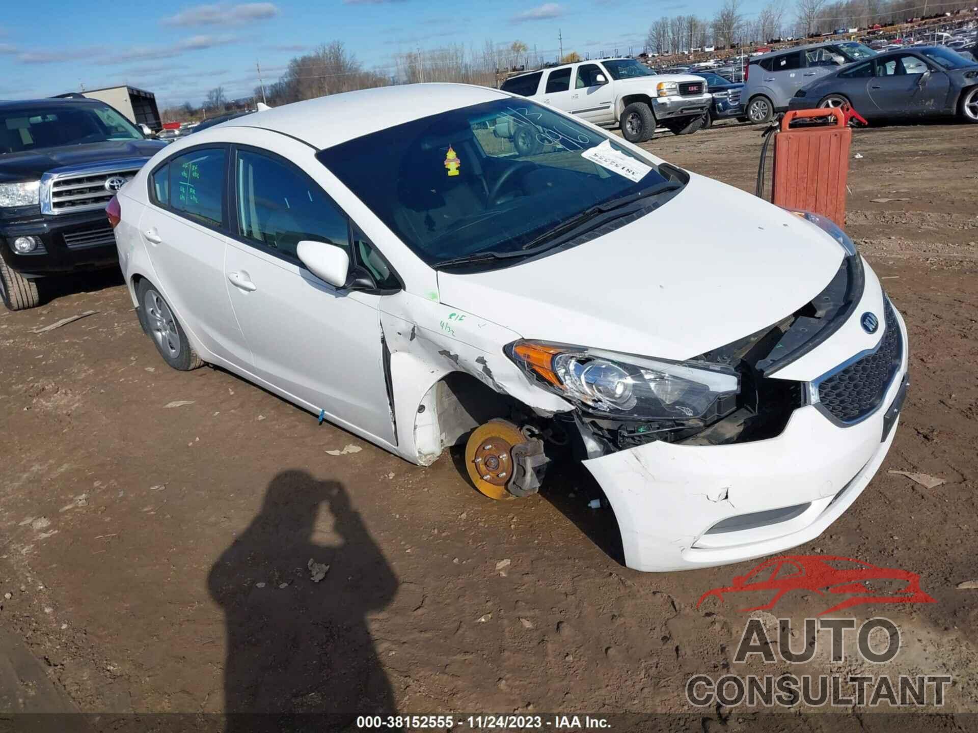 KIA FORTE 2016 - KNAFK4A61G5509961