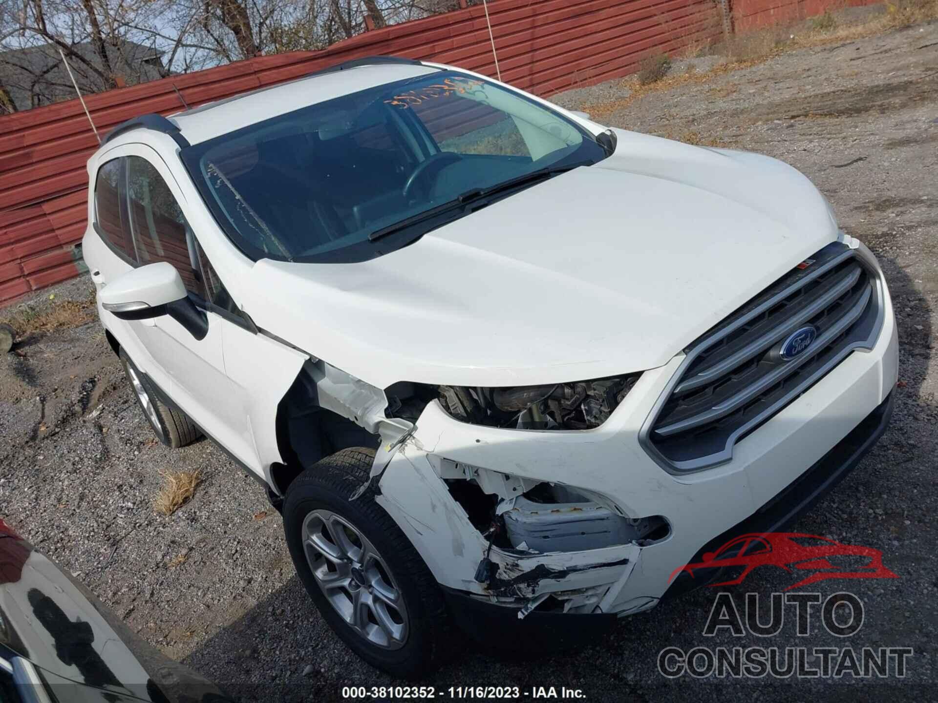 FORD ECOSPORT 2019 - MAJ3S2GE8KC271609