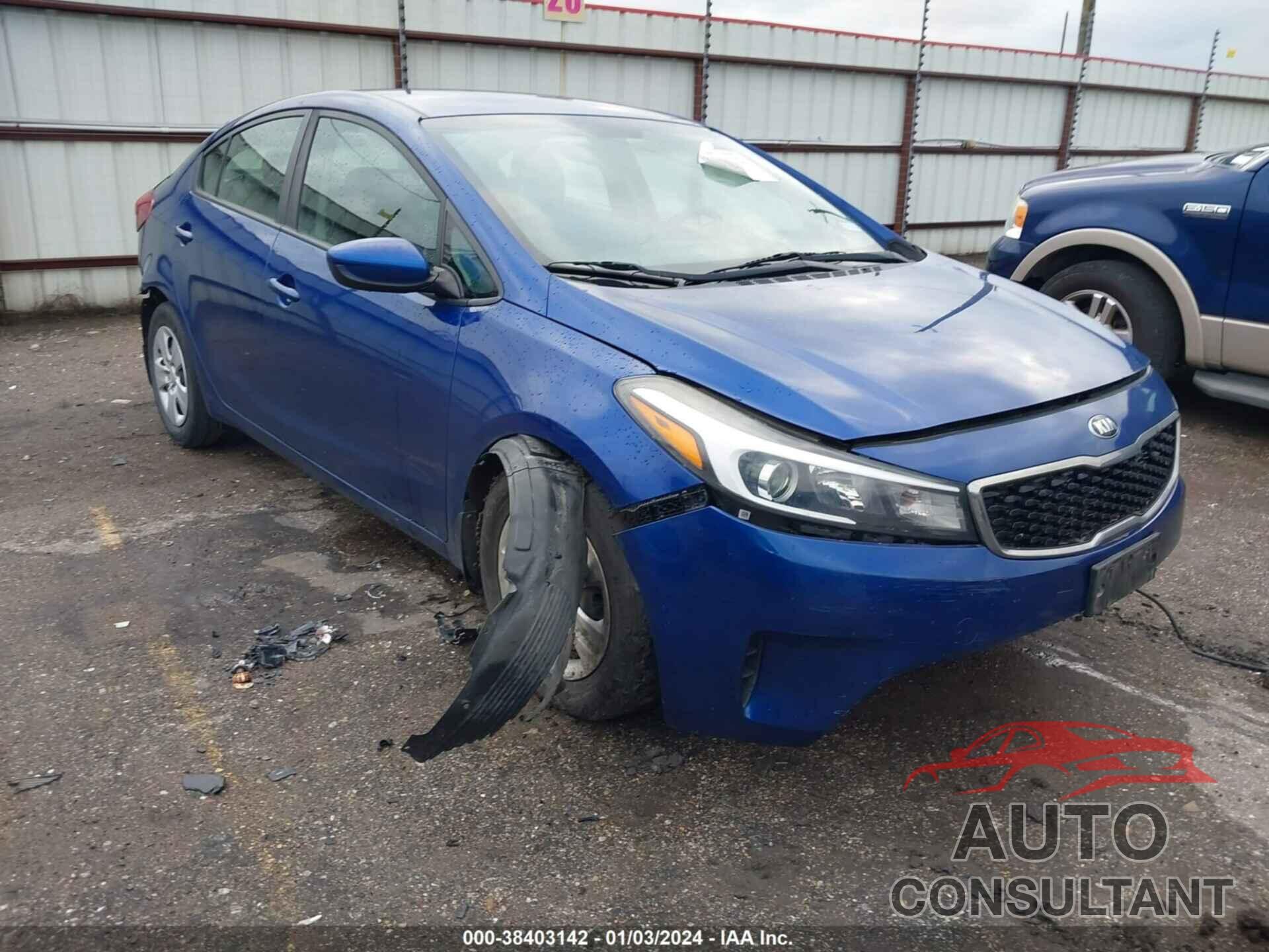 KIA FORTE 2017 - 3KPFK4A74HE053228