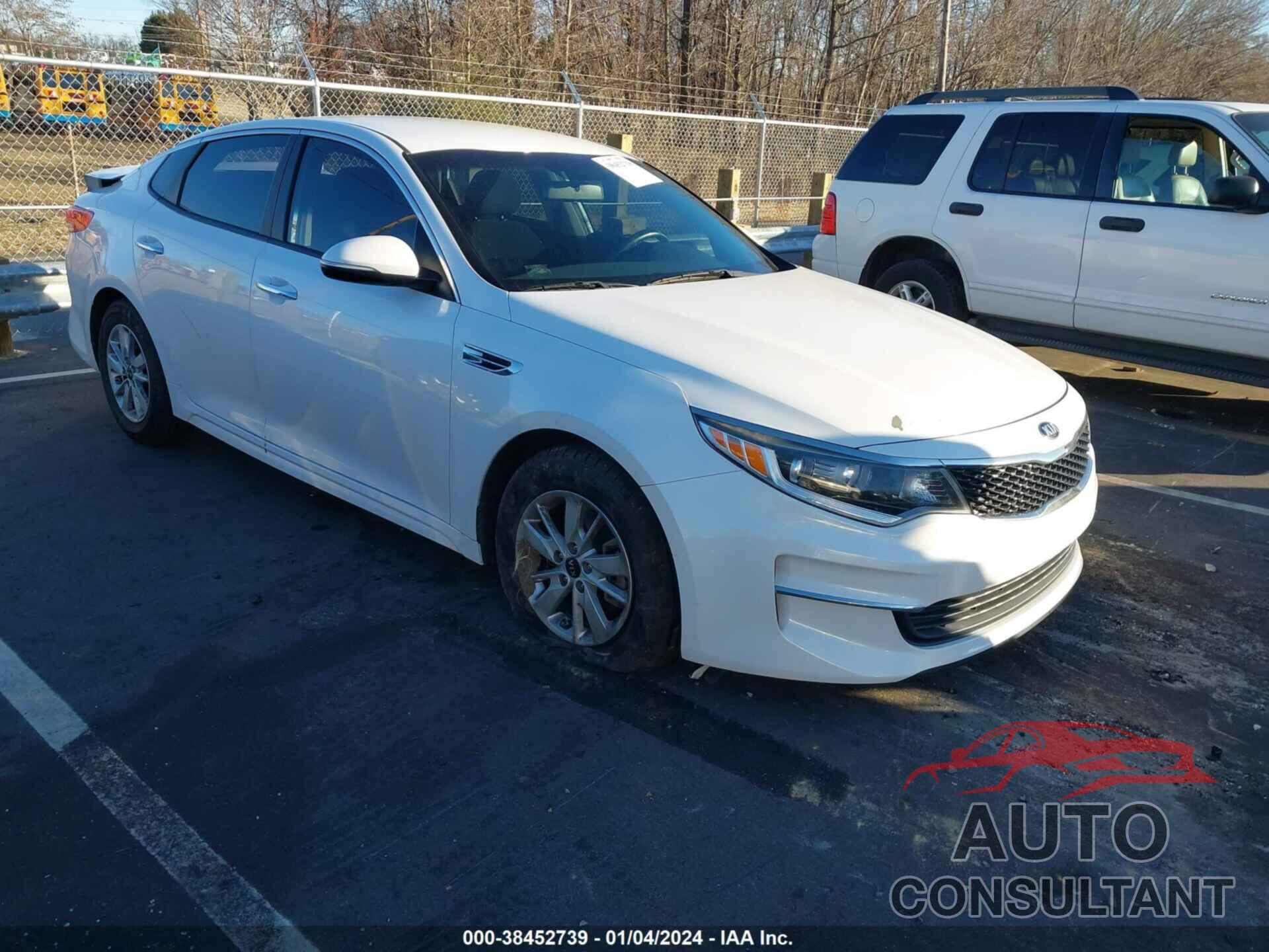 KIA OPTIMA 2018 - 5XXGT4L36JG249955