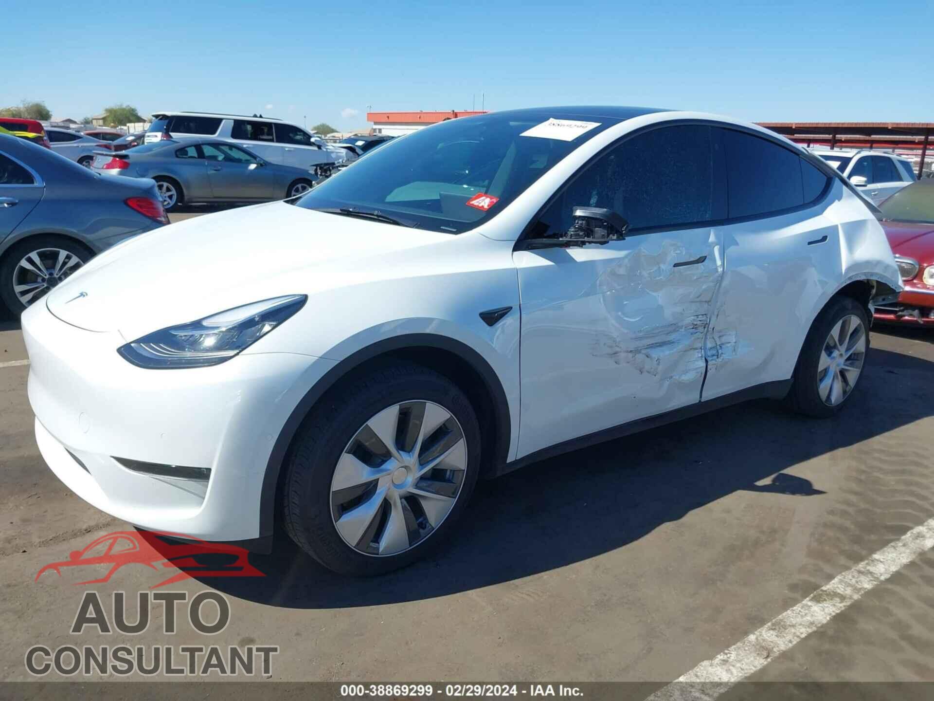 TESLA MODEL Y 2022 - 7SAYGDEE9NA015552