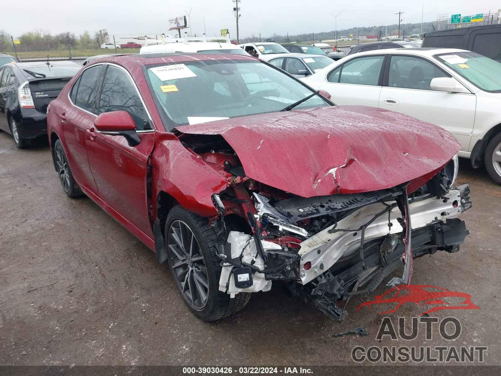 TOYOTA CAMRY 2022 - 4T1F31AKXNU598231