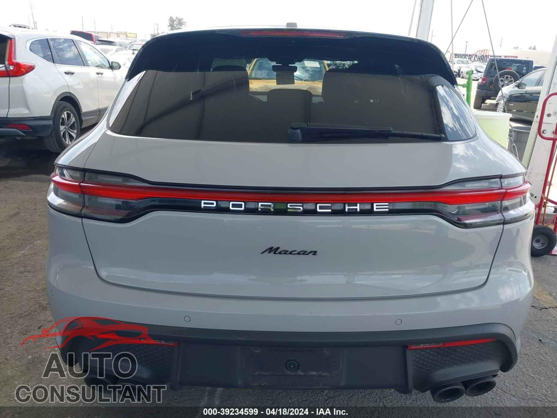 PORSCHE MACAN 2022 - WP1AA2A59NLB01940