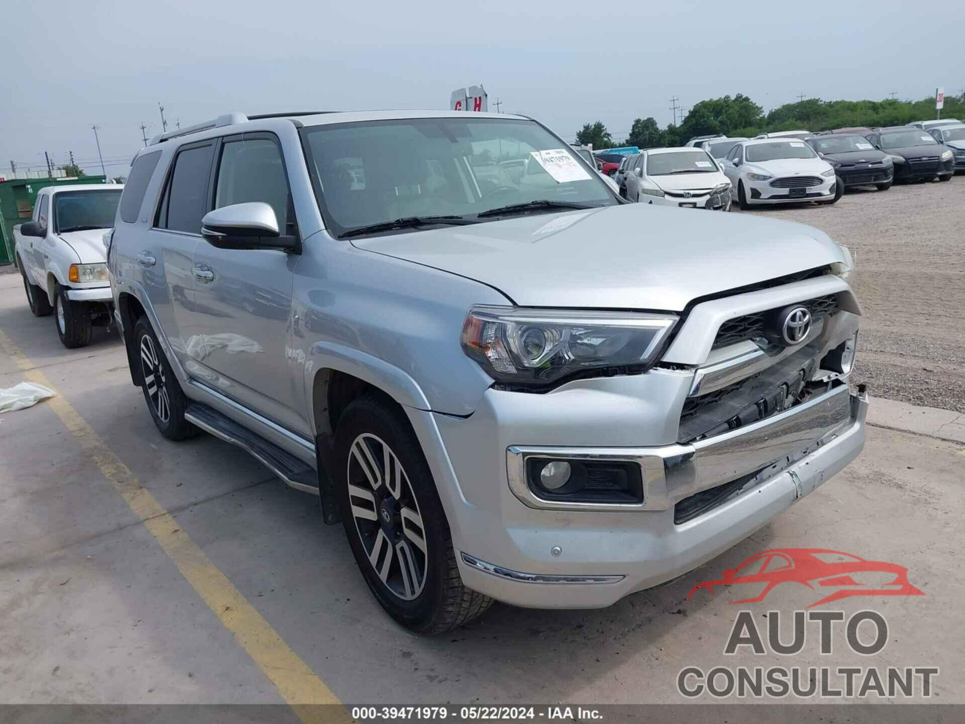 TOYOTA 4RUNNER 2016 - JTEZU5JR1G5116662